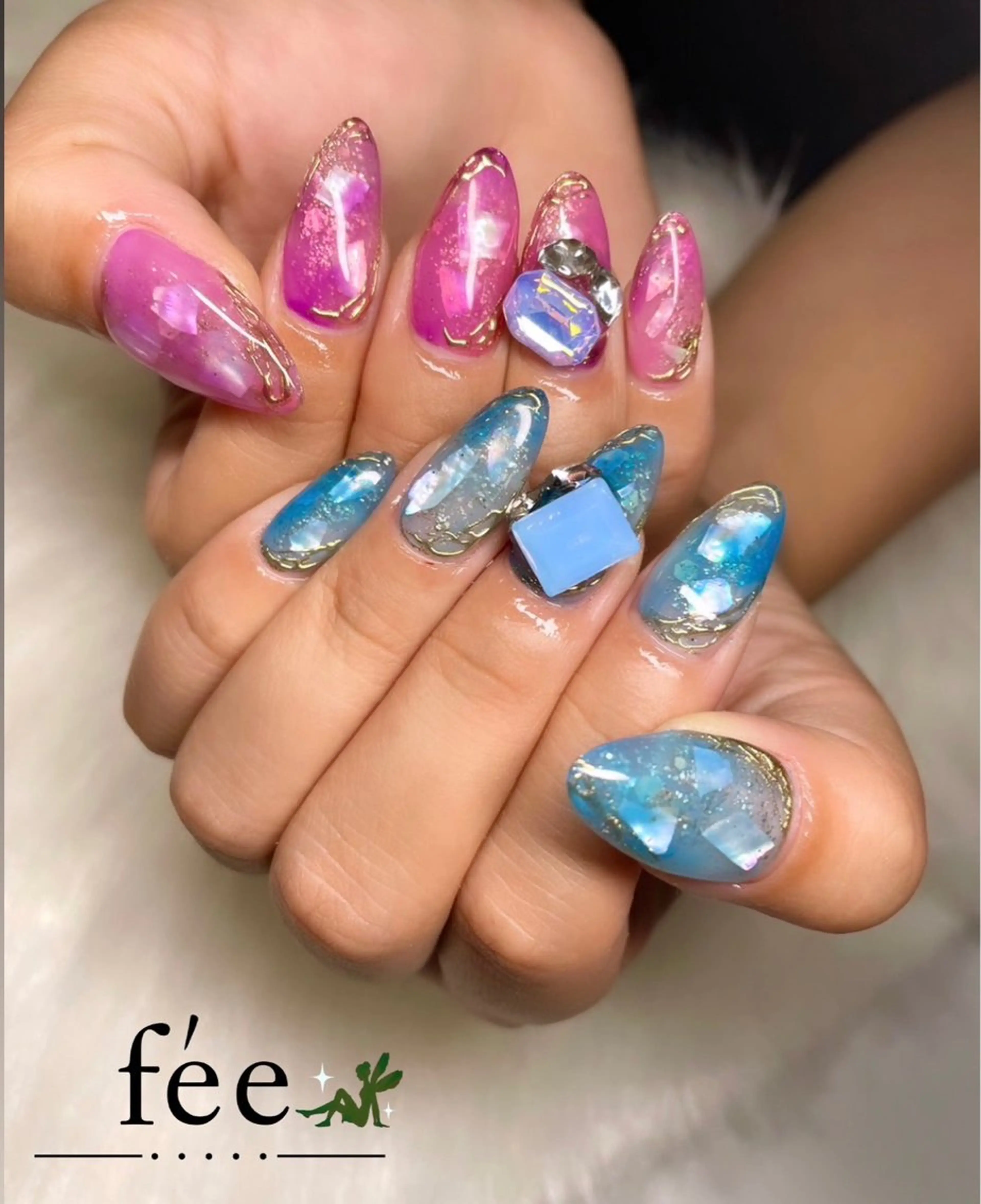 ネイル アートネイル フットネイル フレンチネイル ジェルネイル 韓国ネイル private salon fee所属・nail salon feeゆりかのネイルデザイン
