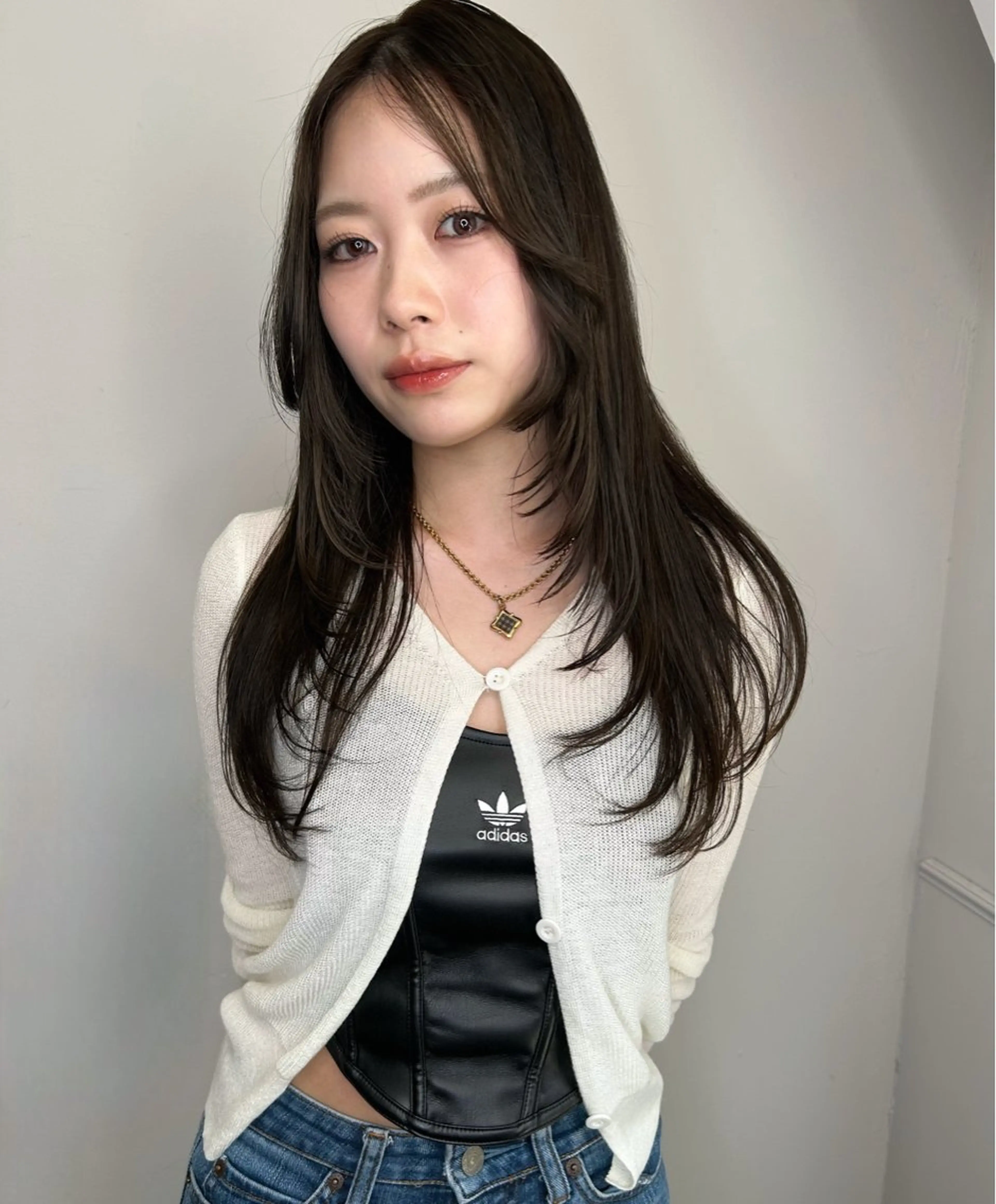 ロング カラー land所属・透明感カラー/レイヤ ー🌙Honokaのヘアスタイル