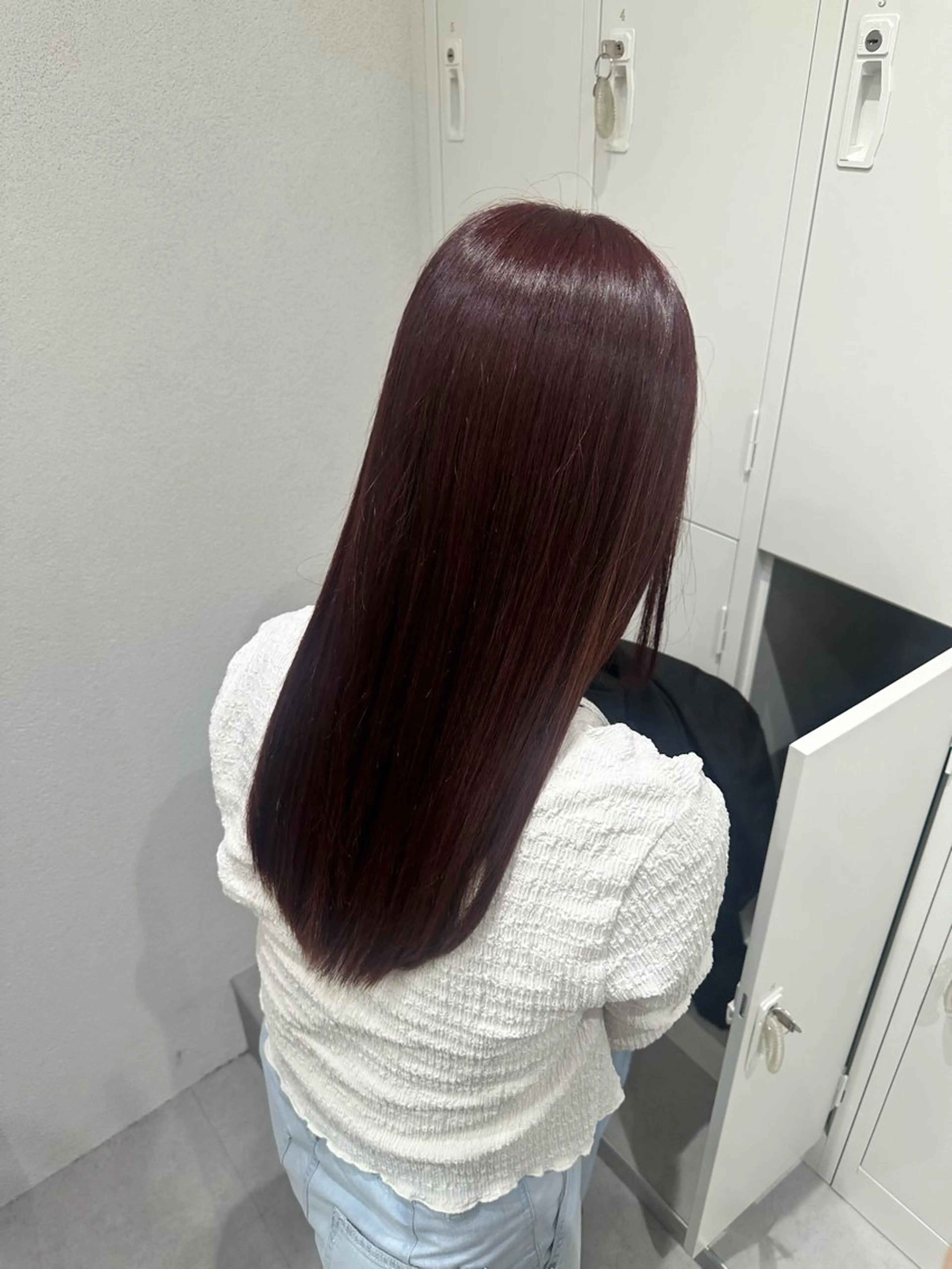 セミロング カット ヘアカラー トリートメント 全席個室サロンIA by Zina渋谷所属・艶髪🩶渋谷🩶 MIZUKI🩶のヘアスタイル