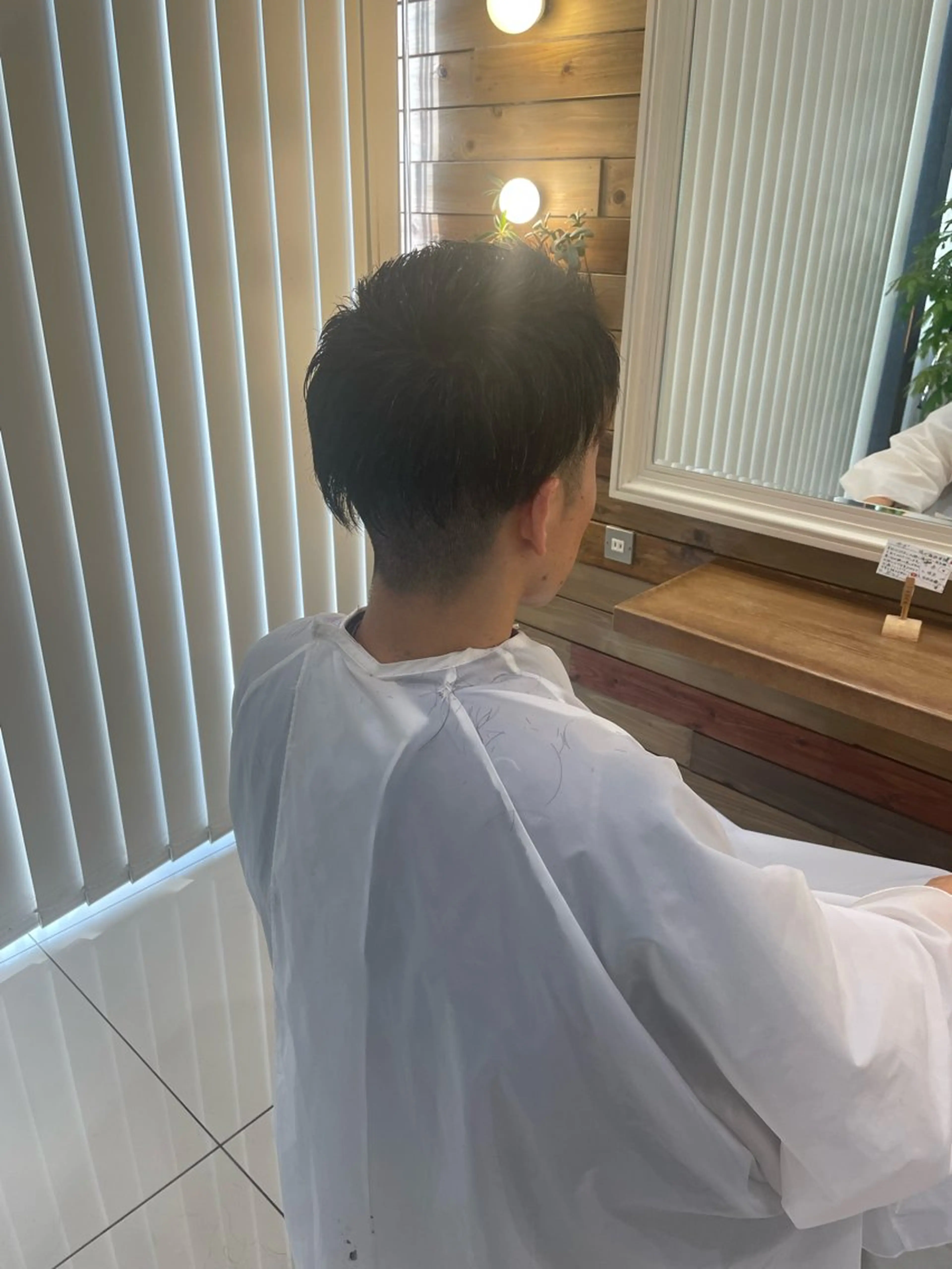 メンズ カット 透明感/暖色カラー /ヘアアレンジ/ななのヘアスタイル