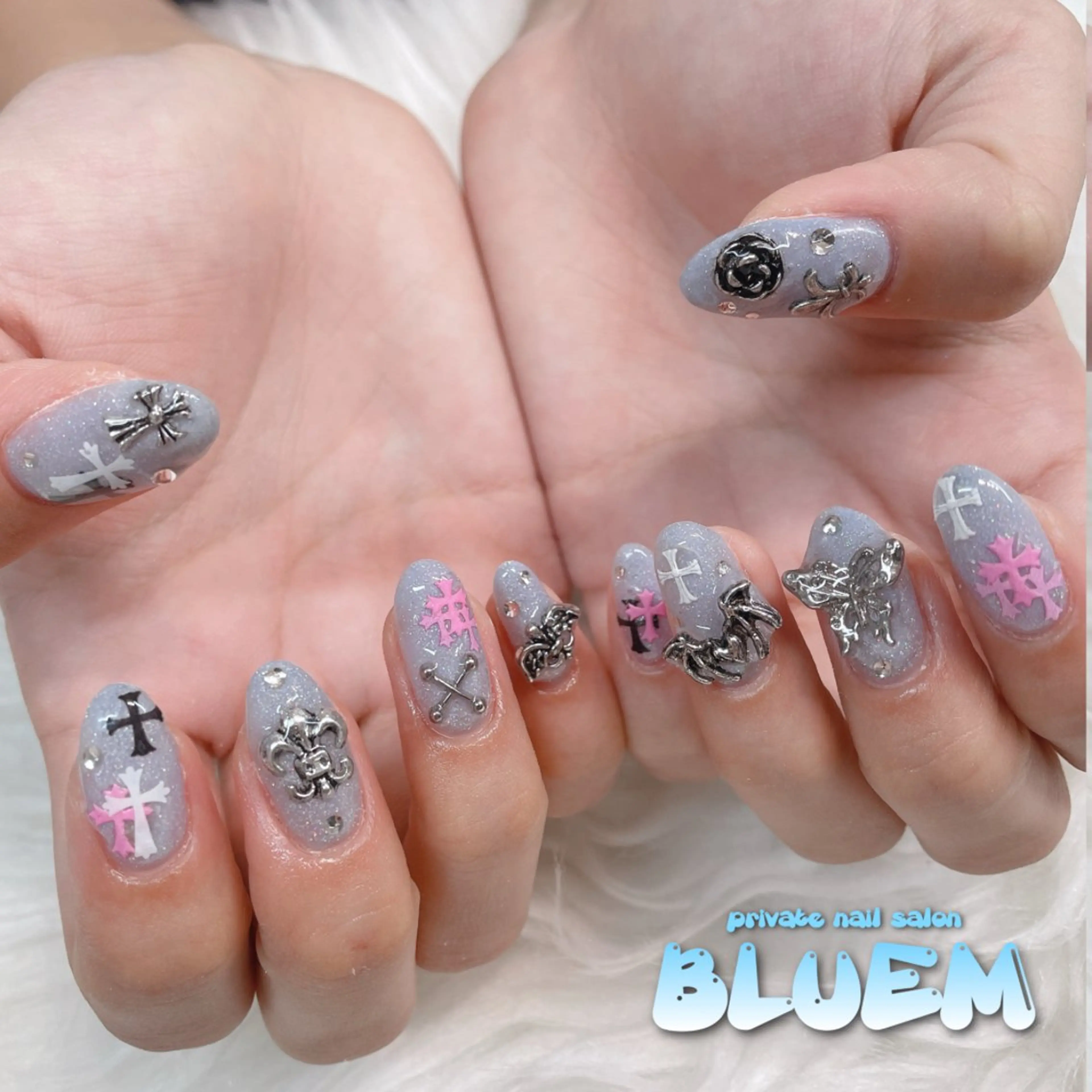 ネイル ハンドネイル ハンドケア BLUEM所属・BLUEM さやかのネイルデザイン