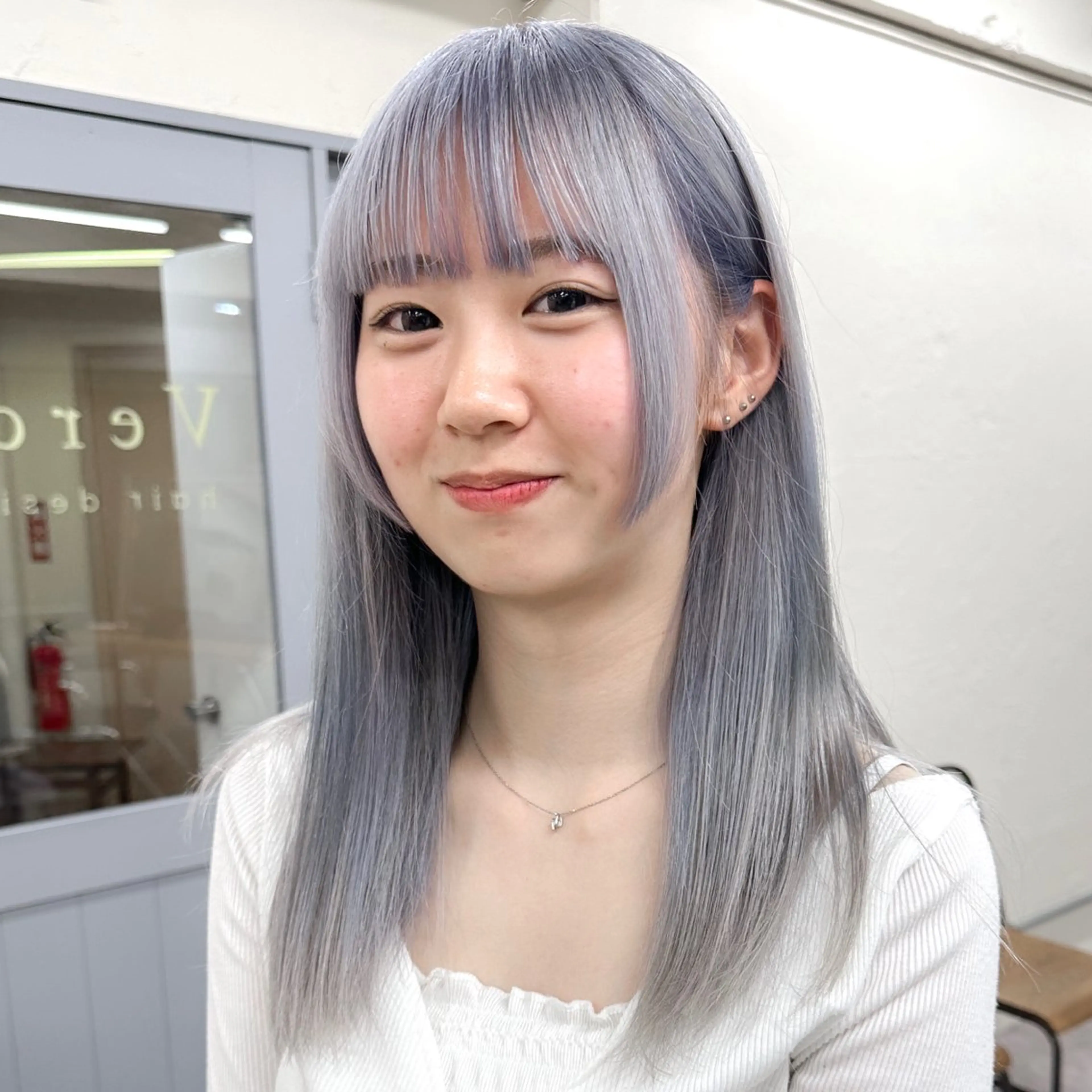 ロング カラー ハイトーンカラー ショートオタク ❣️Genkiのヘアスタイル