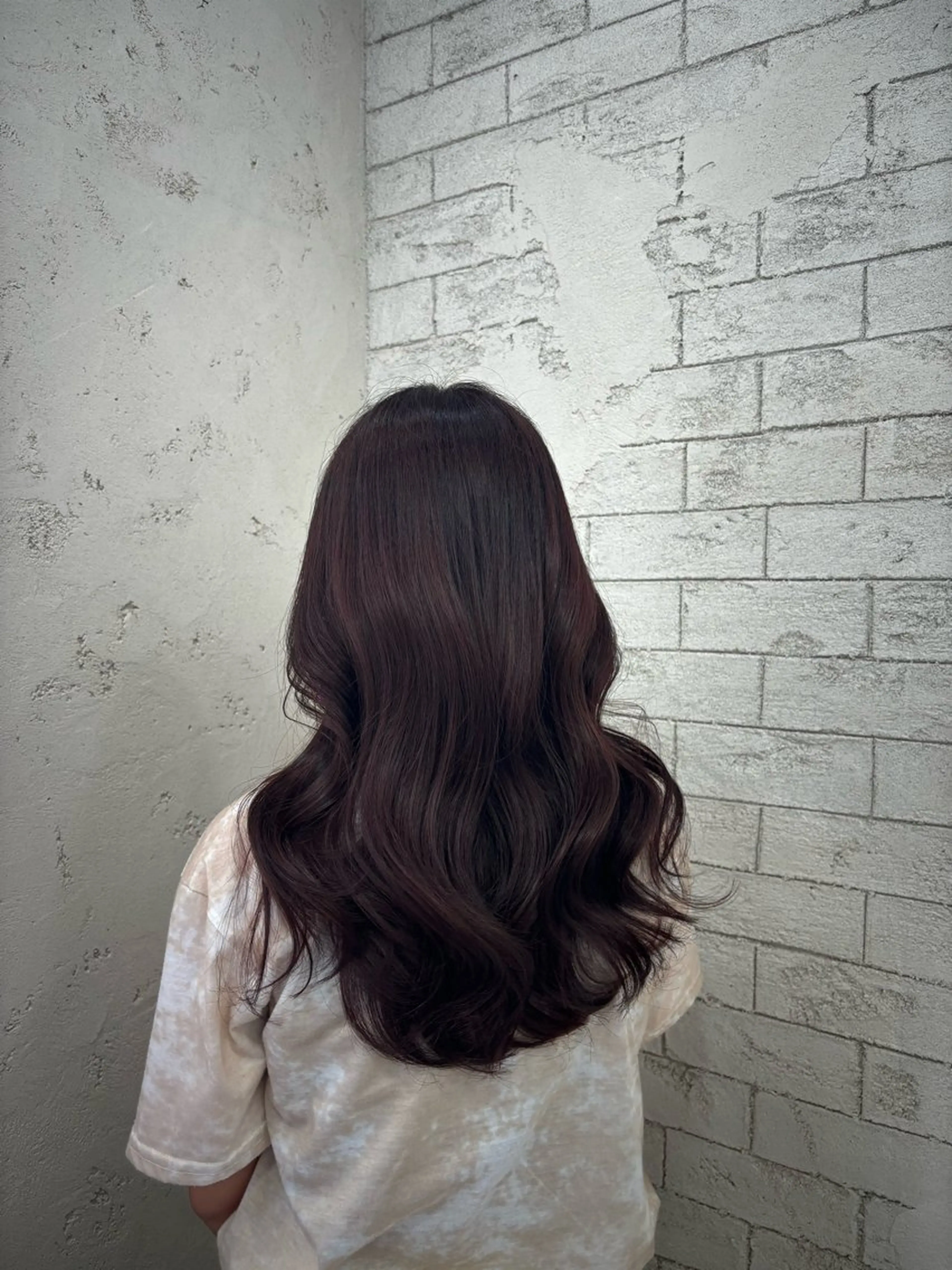 セミロング 韓国レイヤーカット/ 🩶HARUKA🩶のヘアスタイル