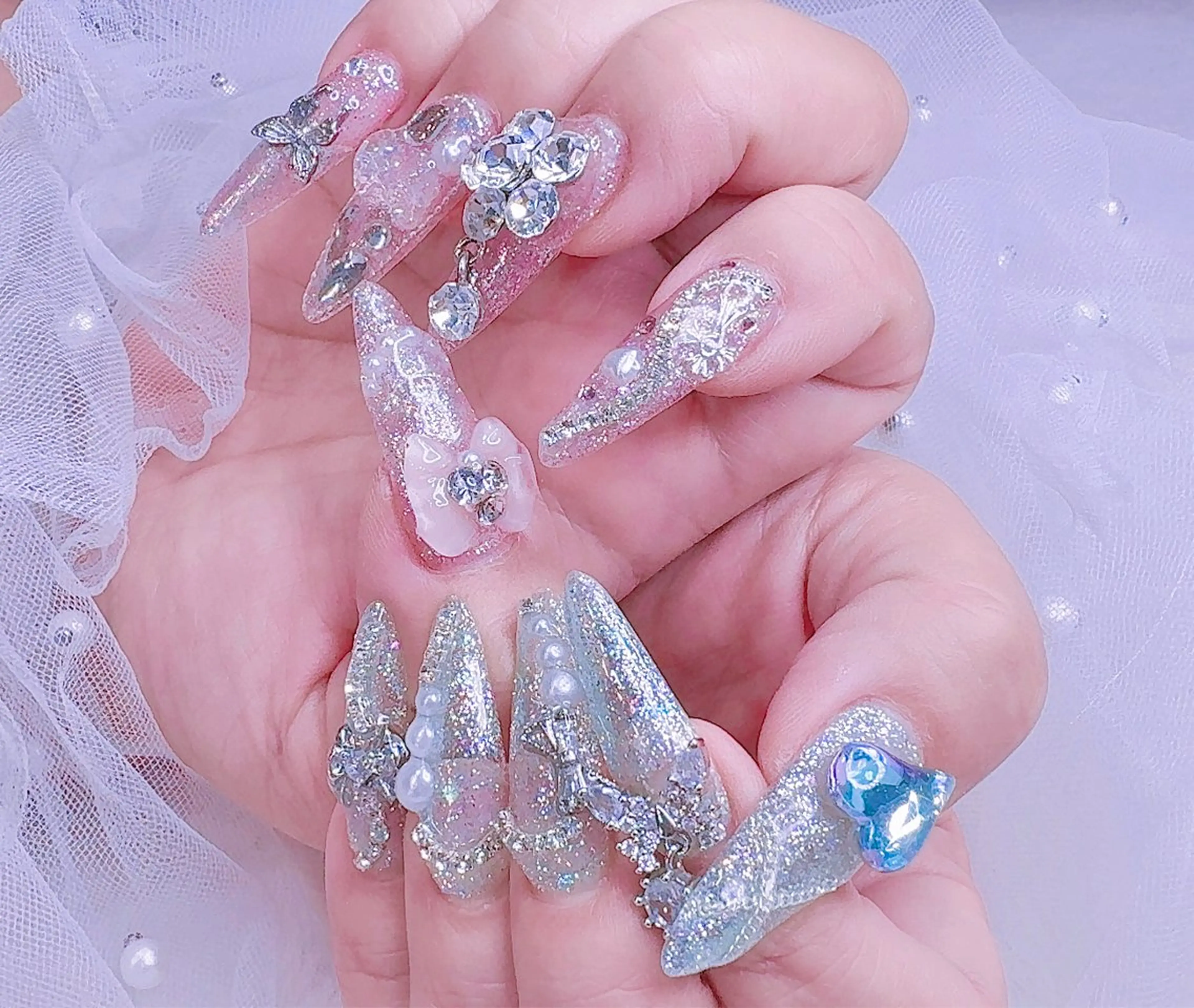 ネイル ハンドネイル 長さだし専門店 ROKANAILのネイルデザイン