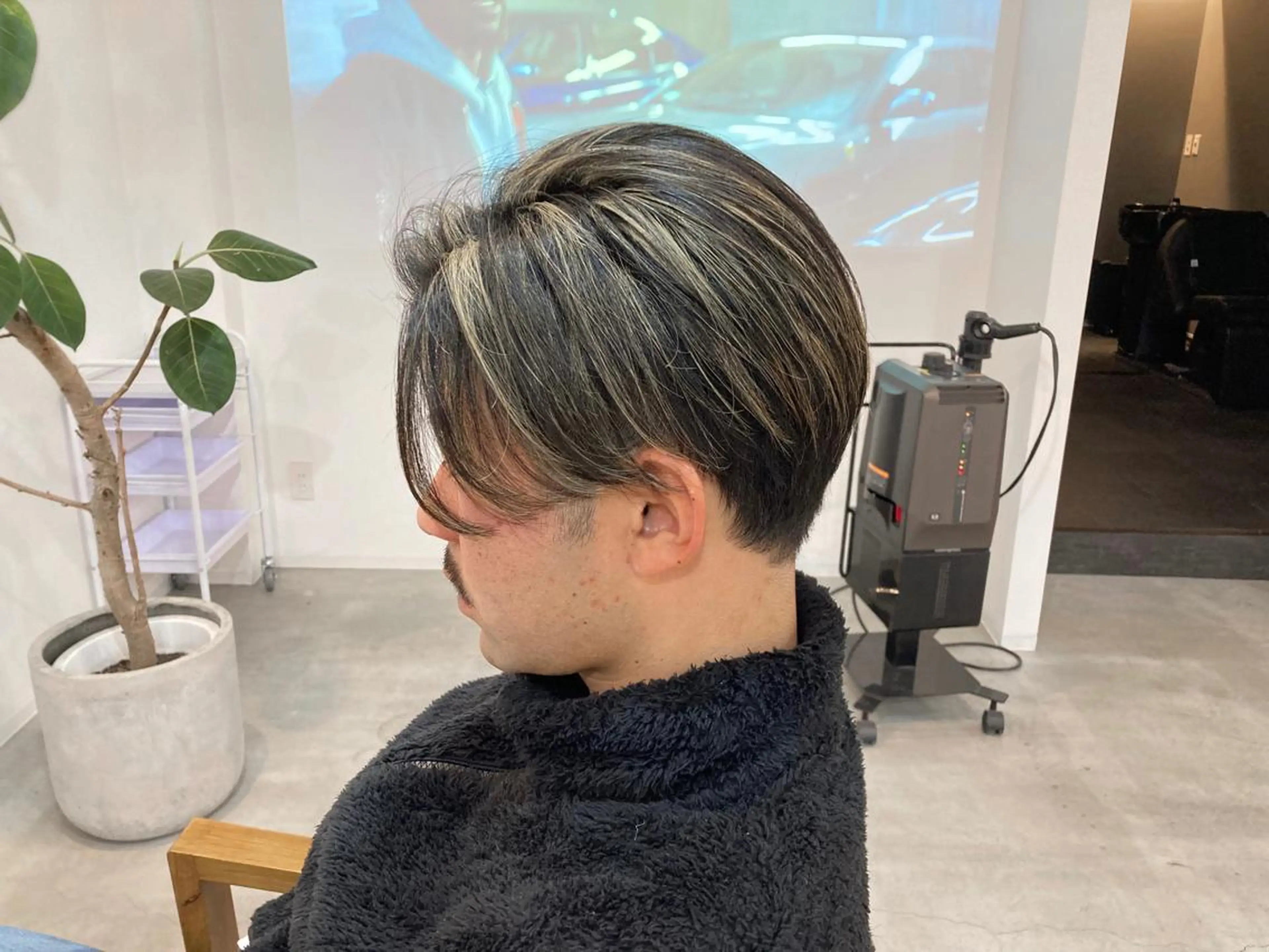 ショート カラー メンズ sweetroom所属・❄️髪質改善/透明感 カラー/平塚/サトウのヘアスタイル