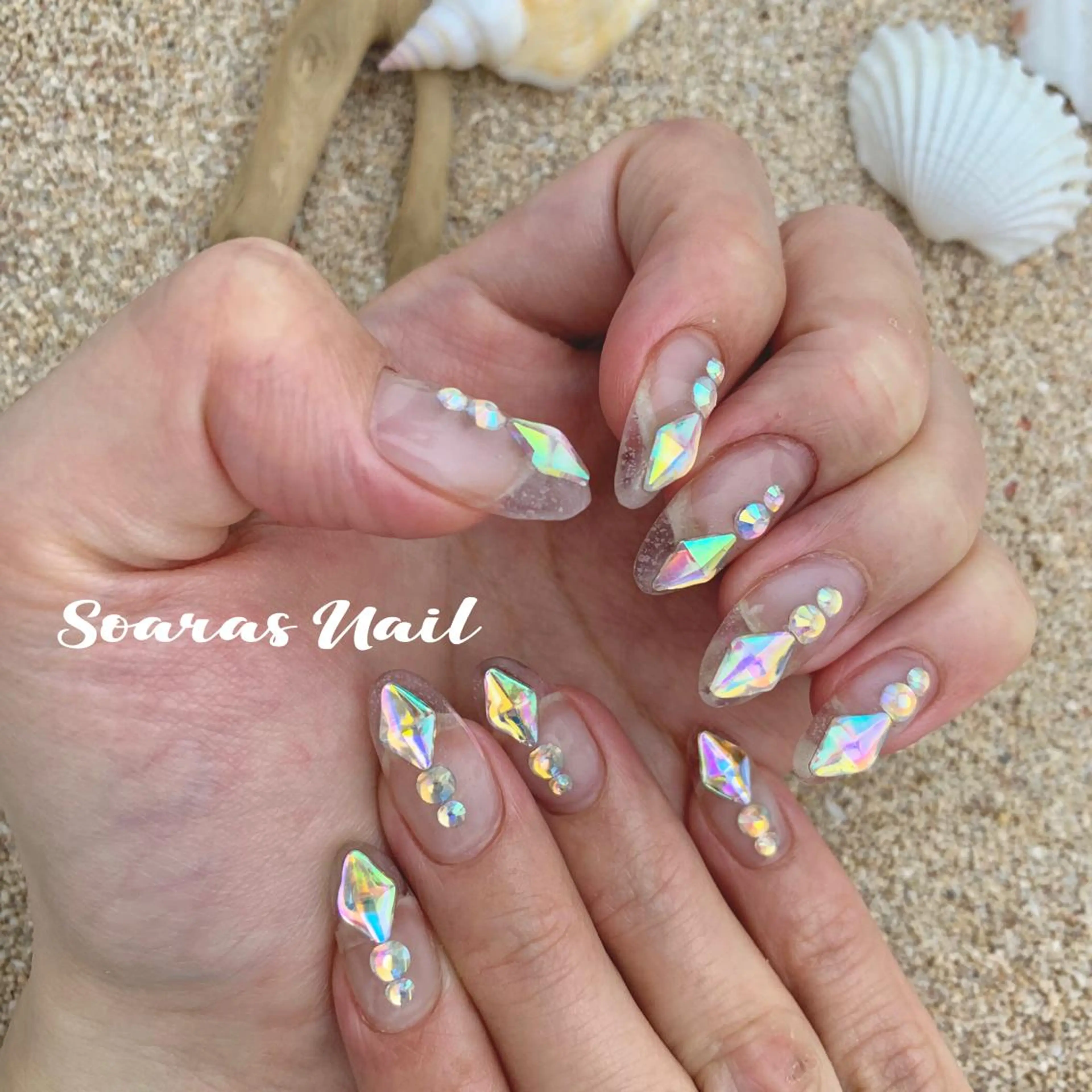 ネイル スカルプネイル soaras nailのネイルデザイン