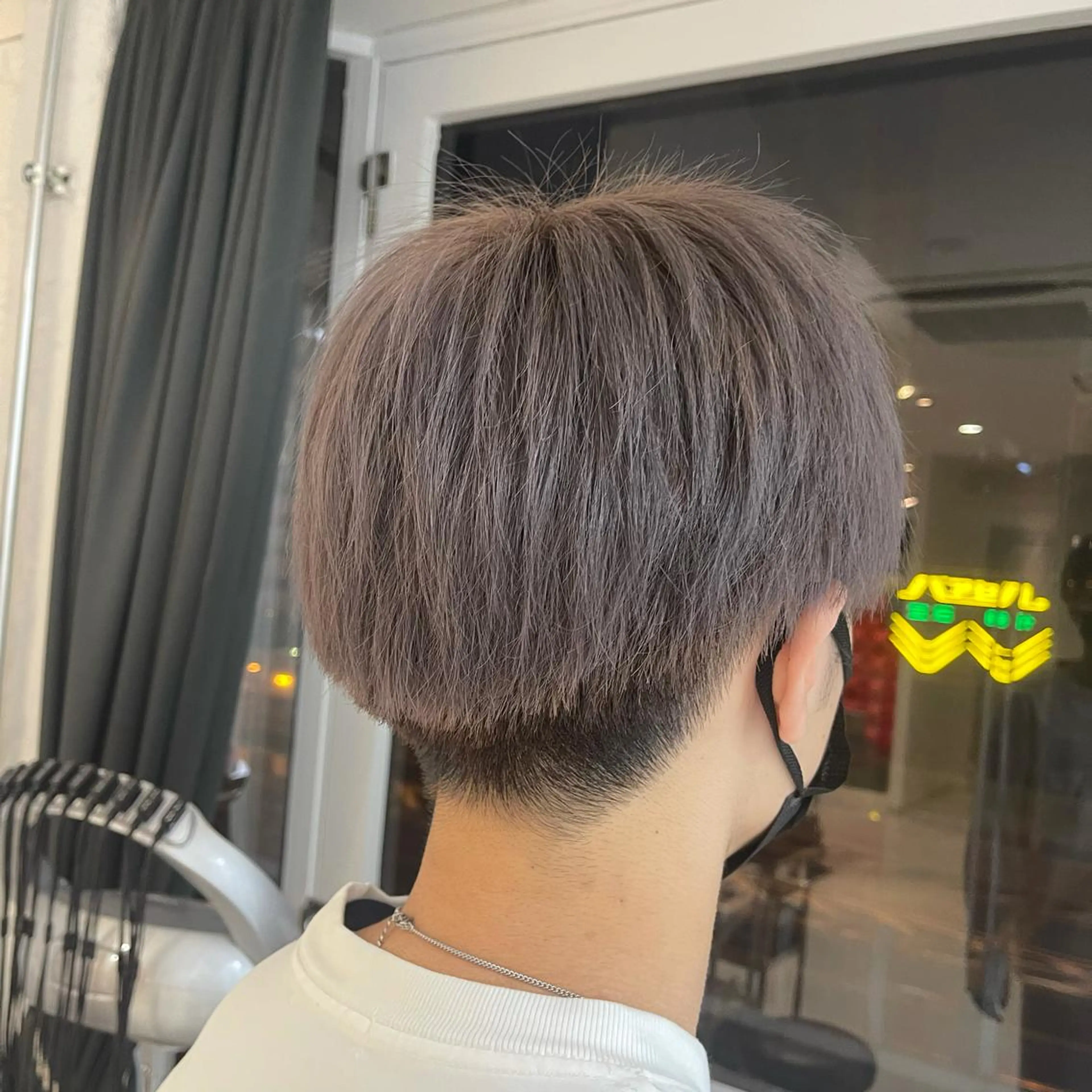 カラー メンズ lunty miichiのヘアスタイル