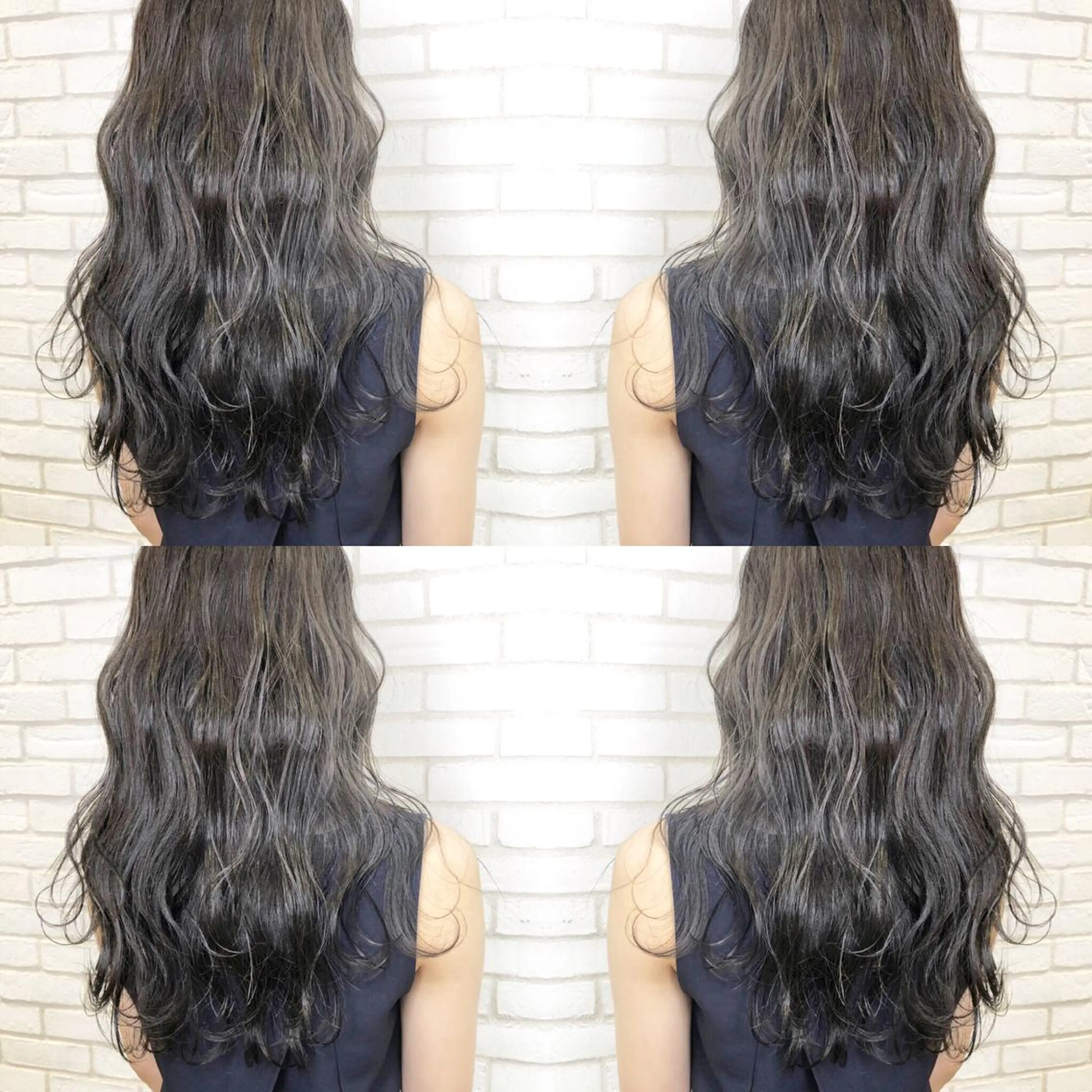 ロング カラー グレージュ GO TODAY シェアサロン 新宿Aura店所属・佐藤 高徳のヘアスタイル