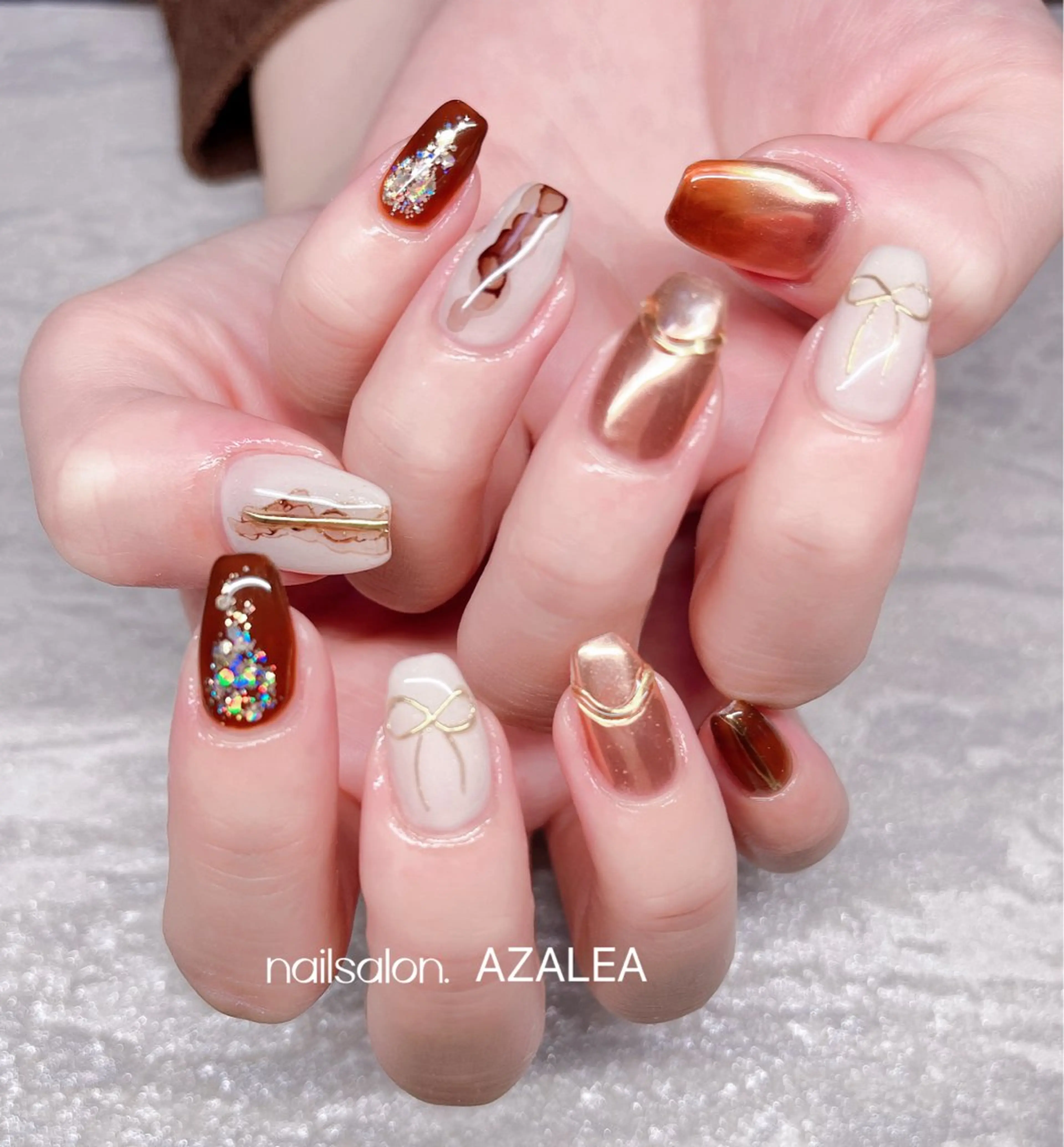 ネイル ハンドネイル R inのネイルデザイン