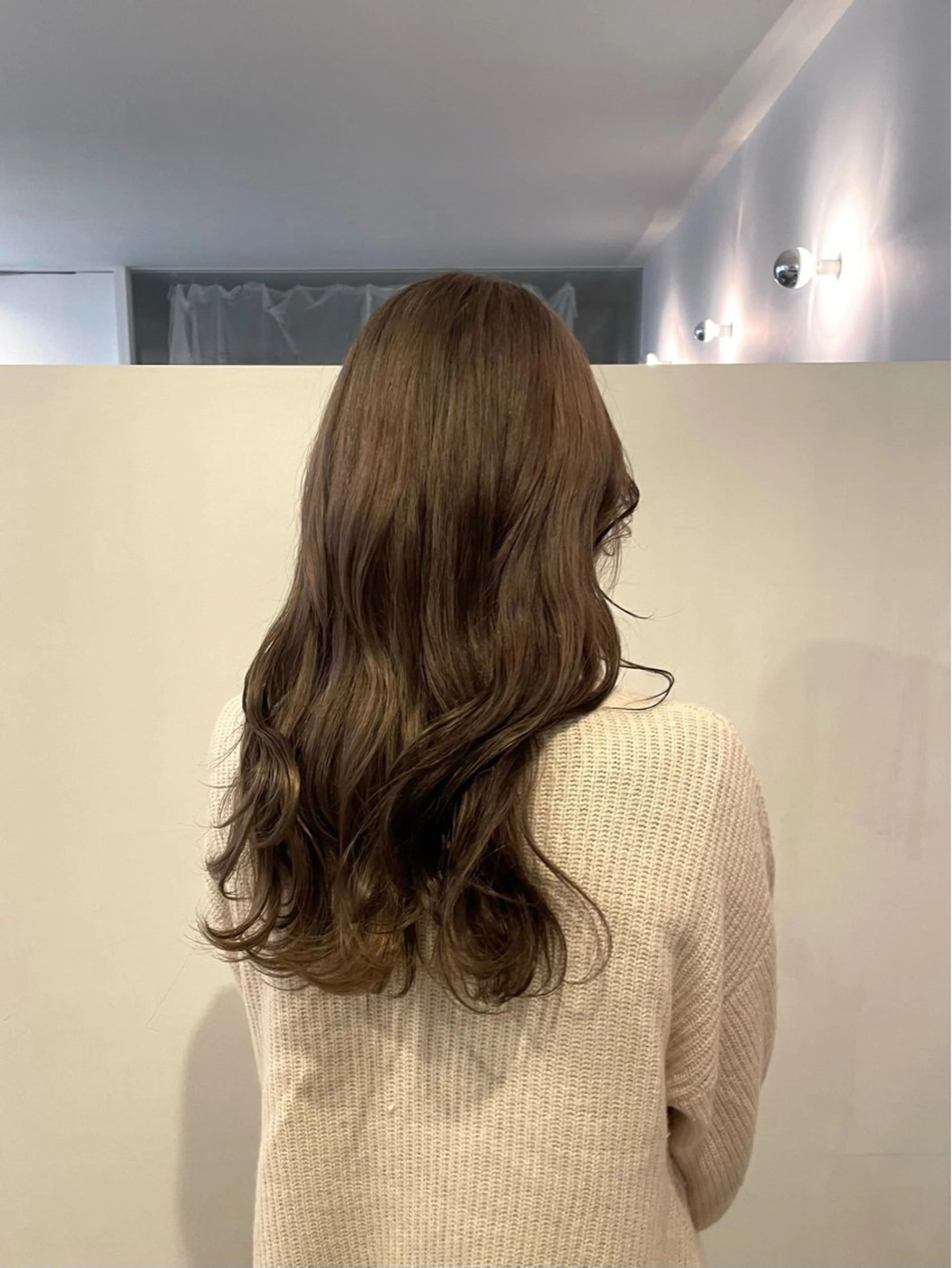 カラー 松室 伶奈 パーマモデル募集中のヘアスタイル