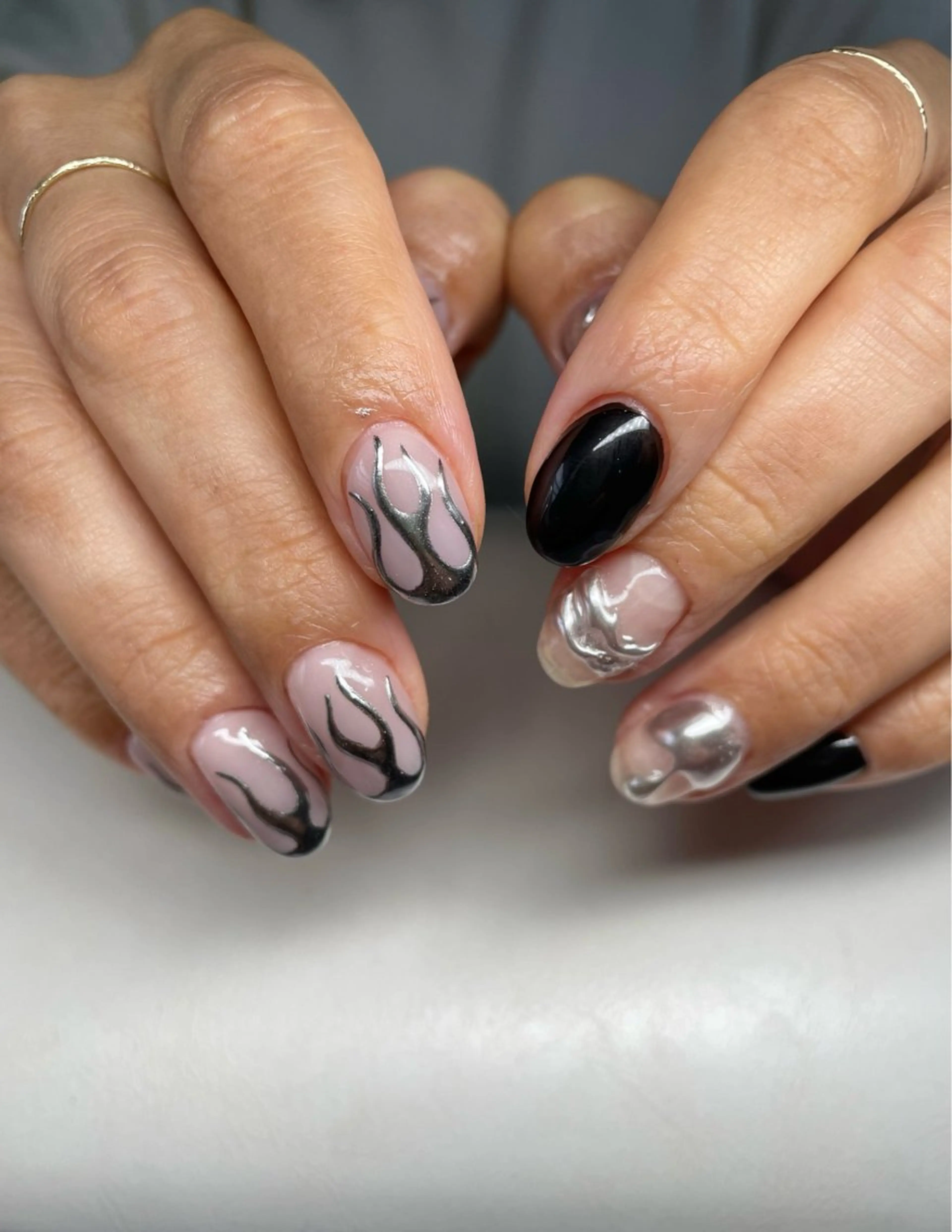 ネイル ハンドネイル nail salon Re:na-juのネイルデザイン