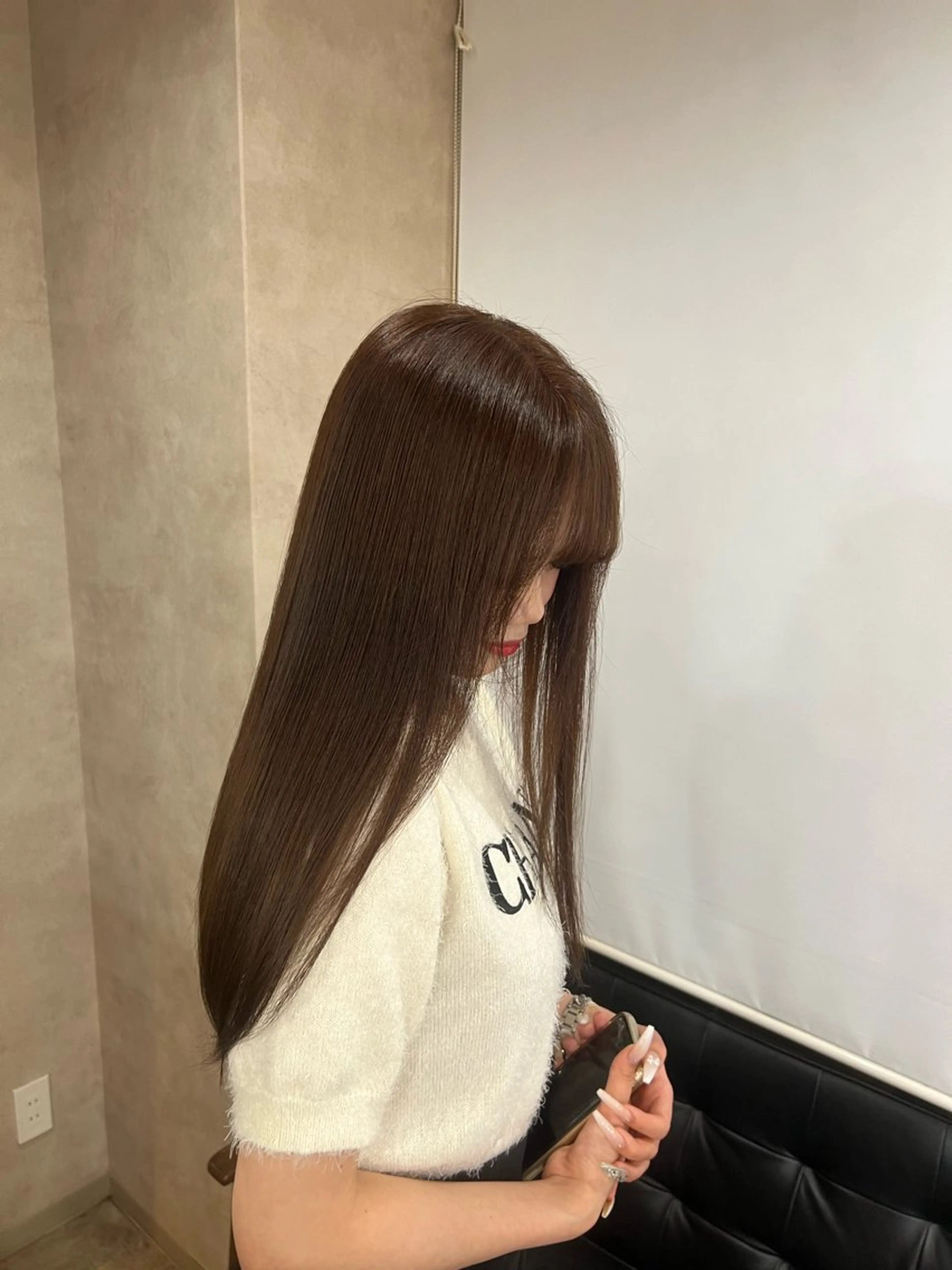 ロング RIENS Xrea nanamiのヘアスタイル