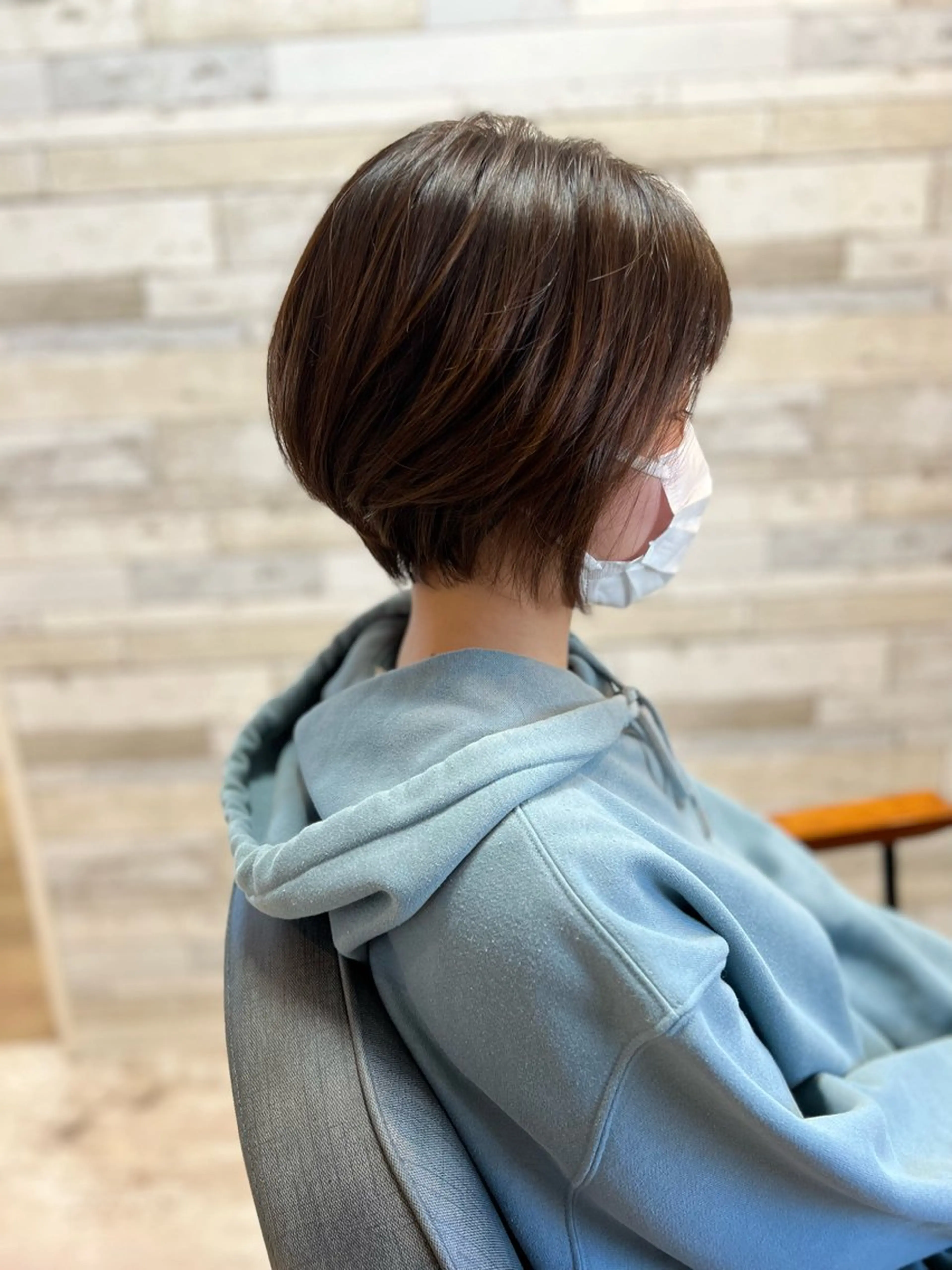 ショート 丸みショート ショートヘア カット ヘアカラー トリートメント TELA HAIR所属・竹原 徹のヘアスタイル