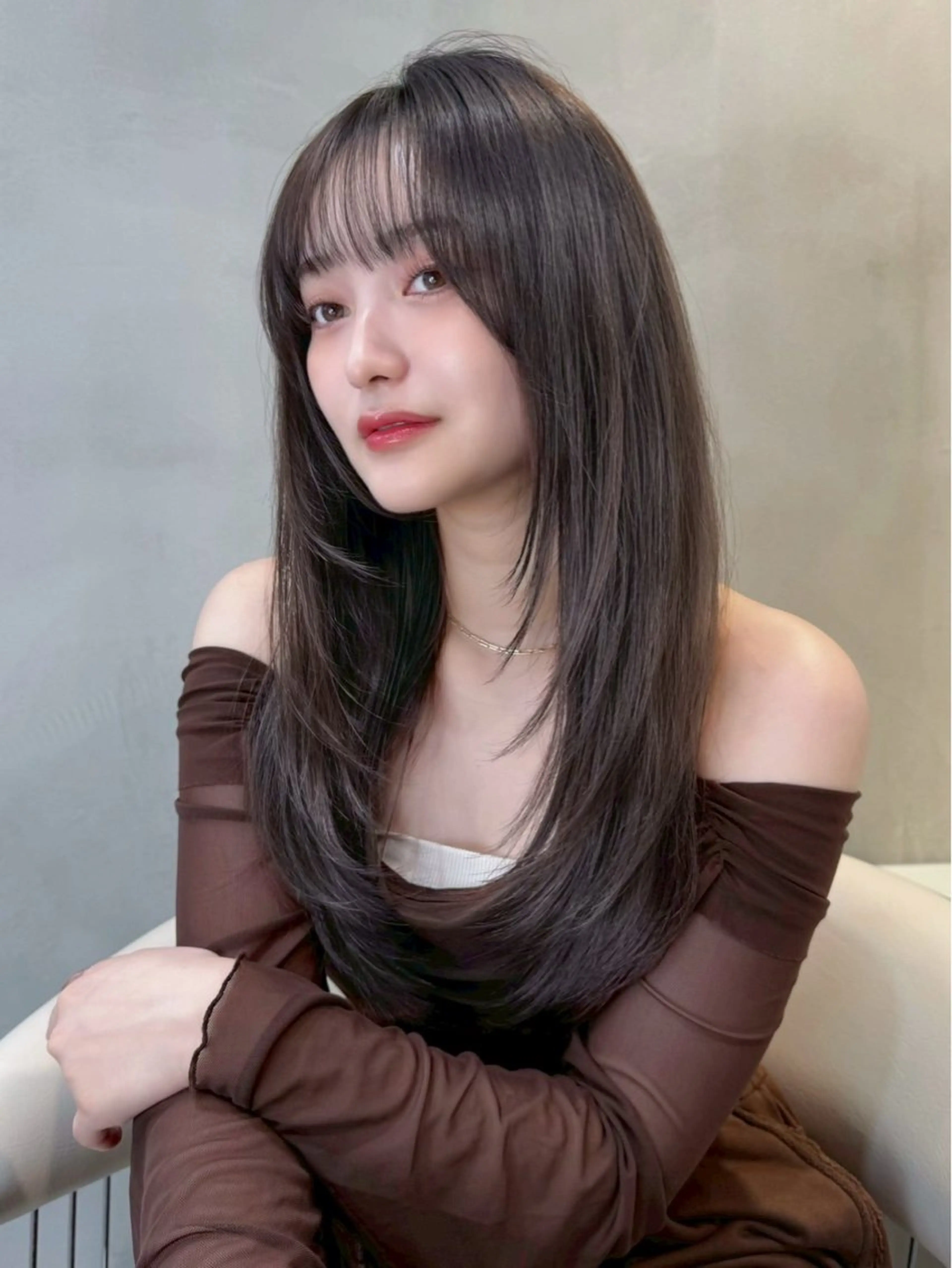 ロング 縮毛矯正 🩵縮毛矯正 /🫧harukaのヘアスタイル