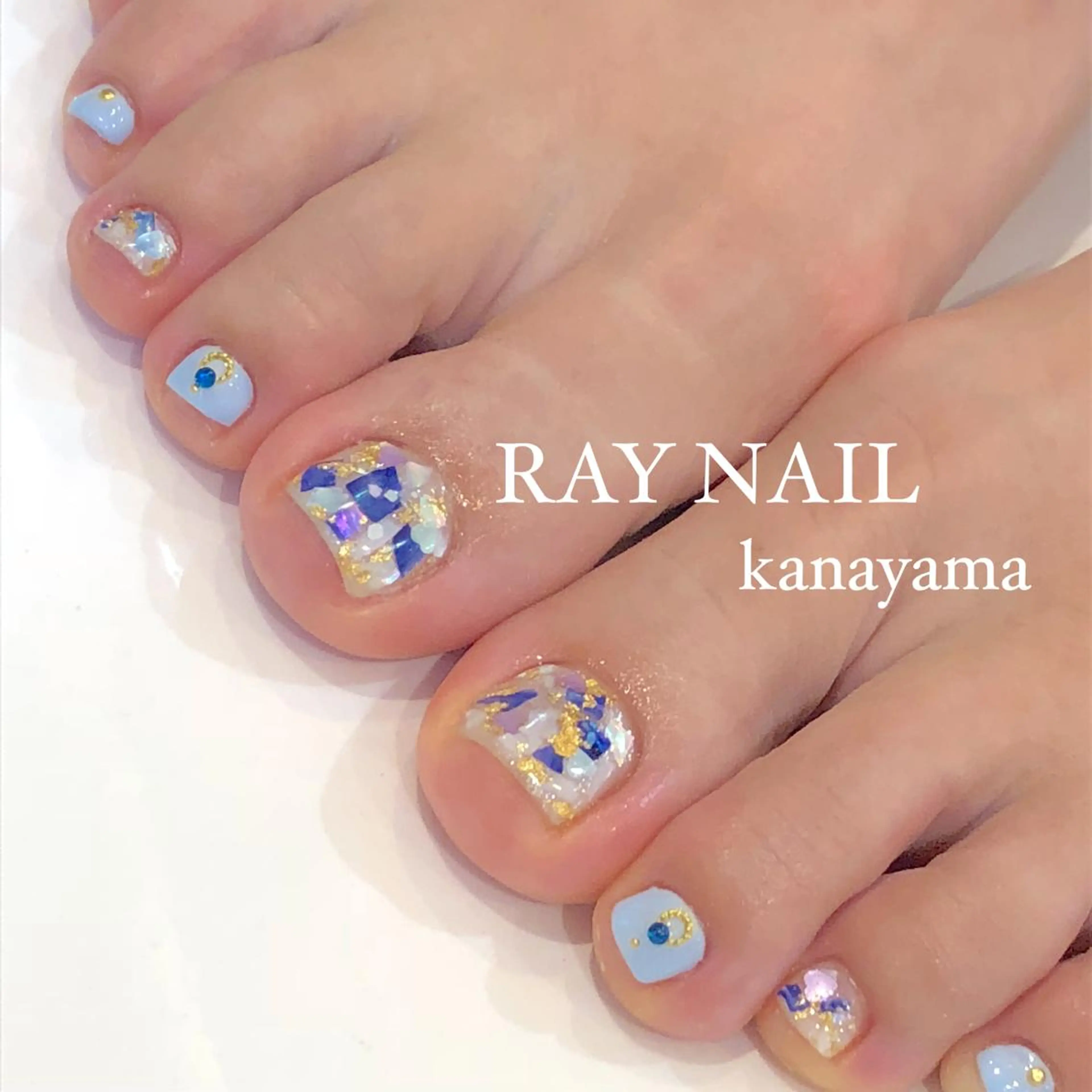 ネイル フットネイル Arowa 伊田のネイルデザイン