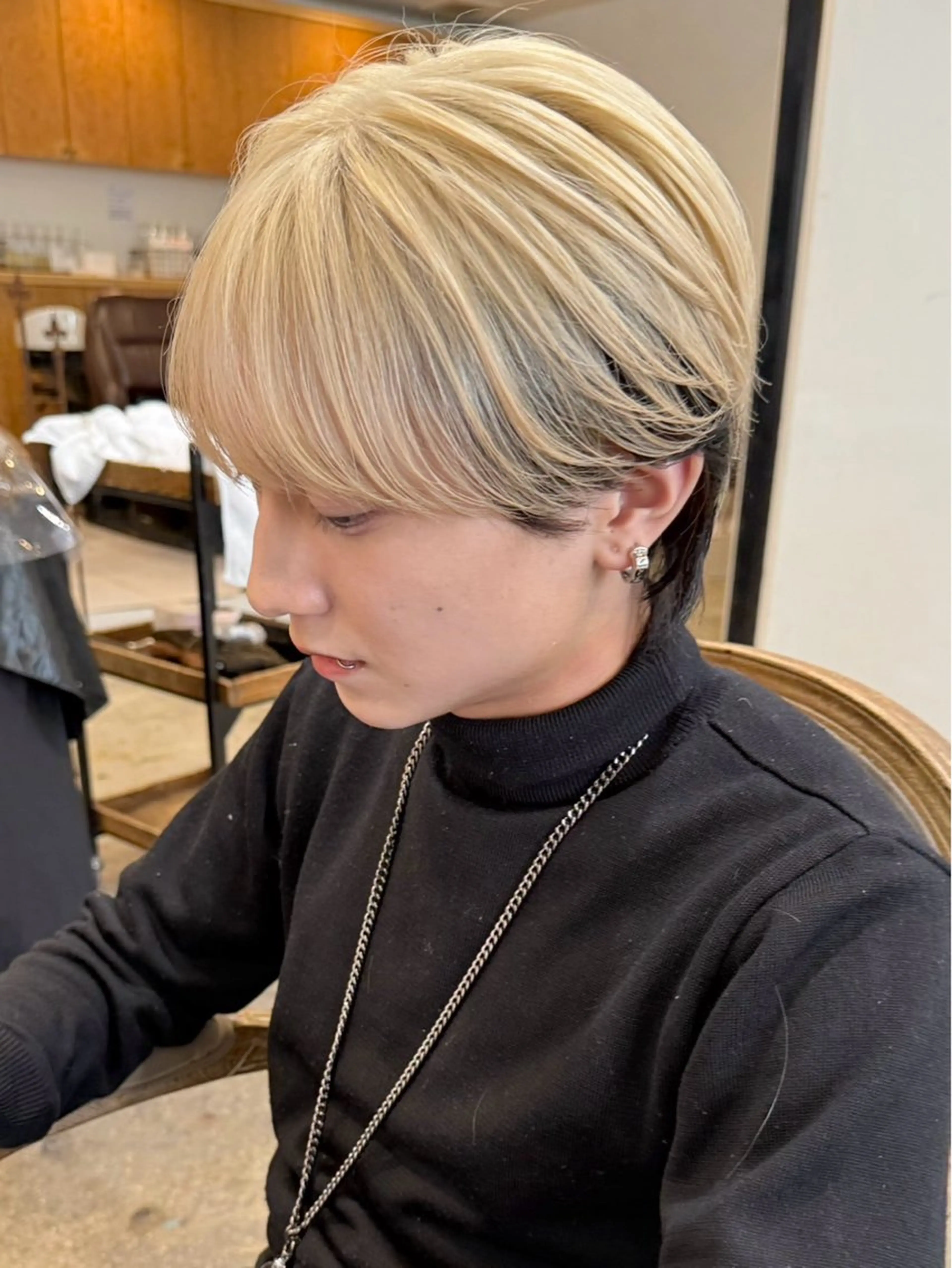 カラー メンズ メンズカラー特化⭐️ 三宅陸斗のヘアスタイル