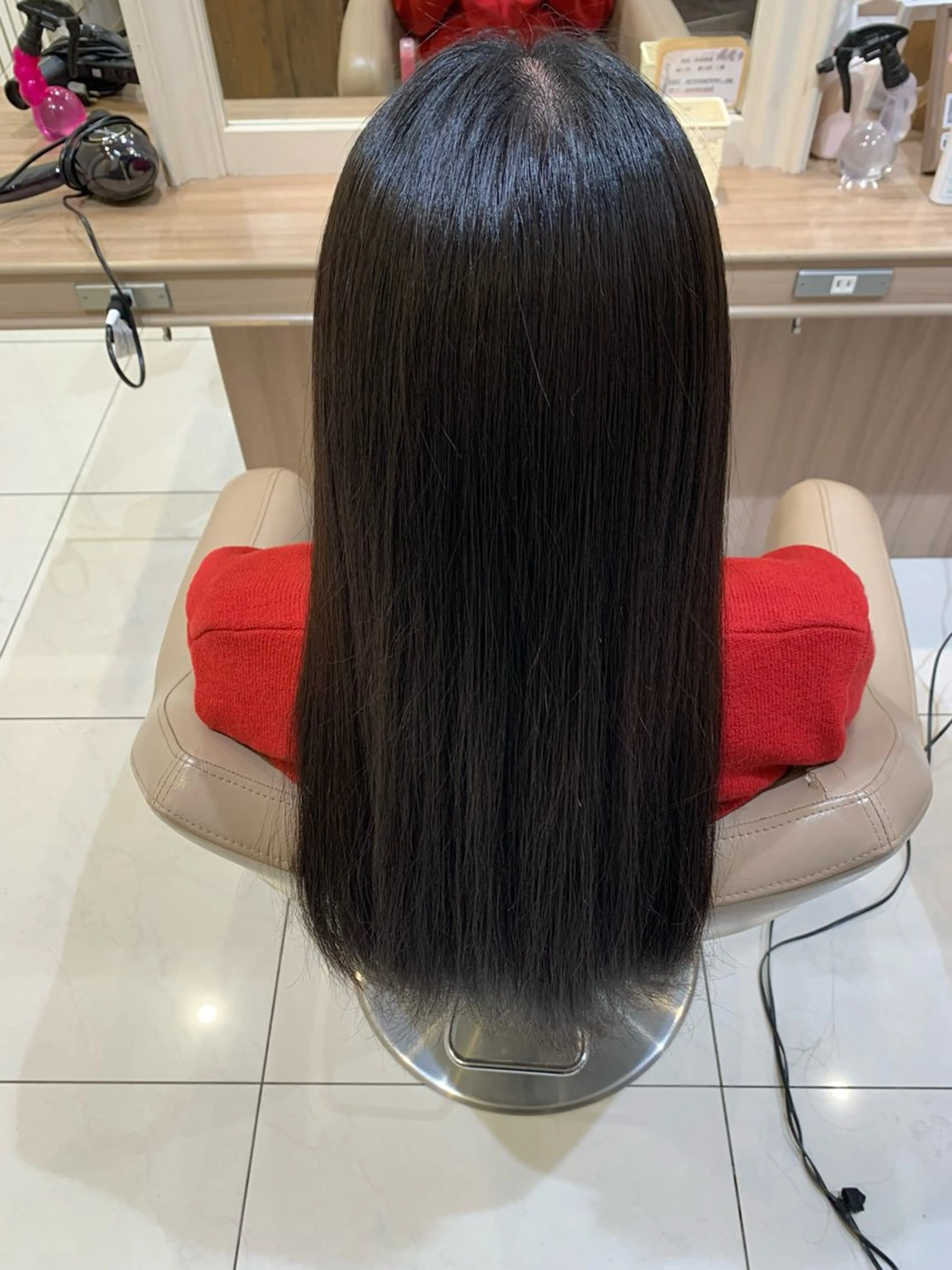 ロング 縮毛矯正 カラーモデル募集中 ハルトのヘアスタイル