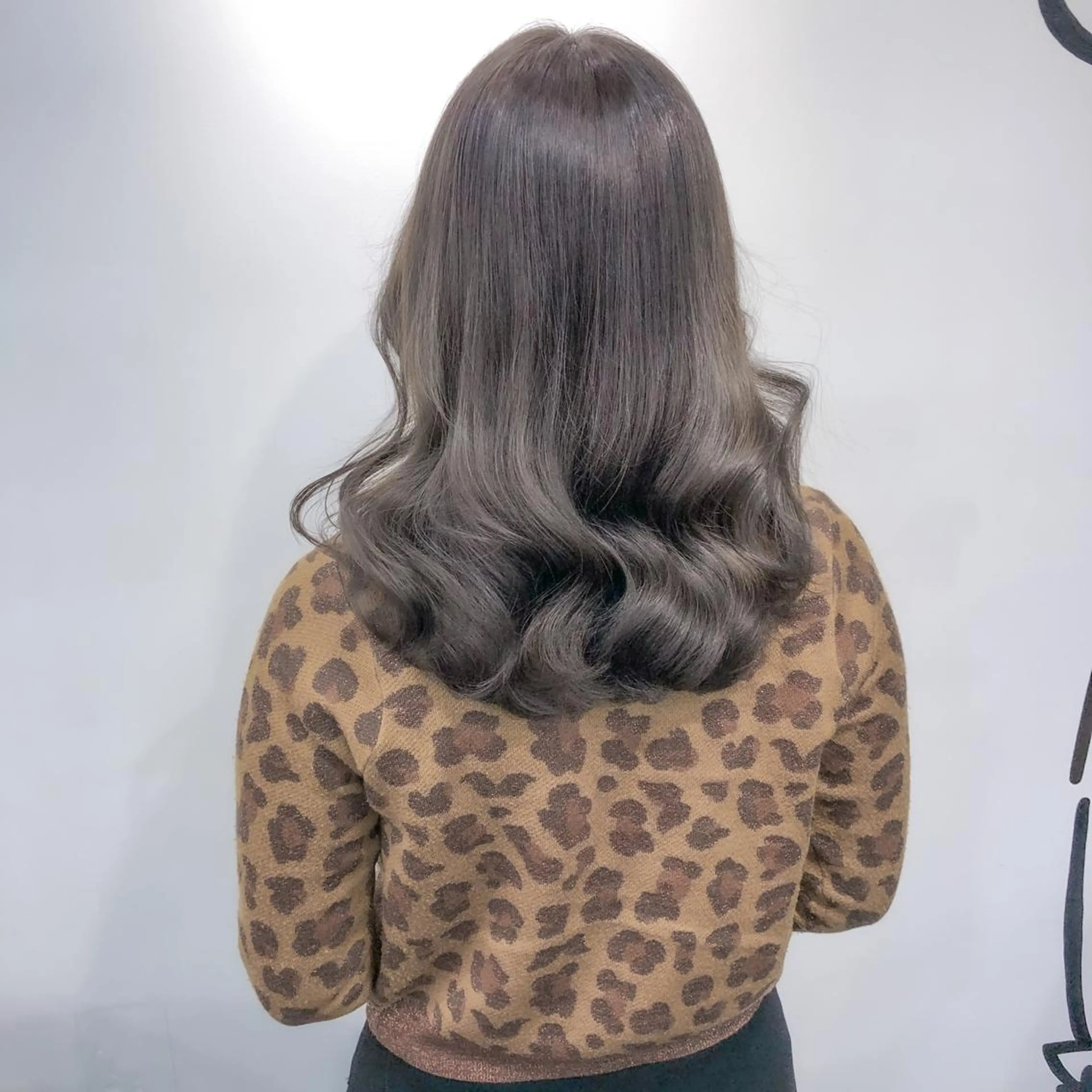 セミロング カラー 💗💗韓国レイヤー yu-ki💗💗のヘアスタイル