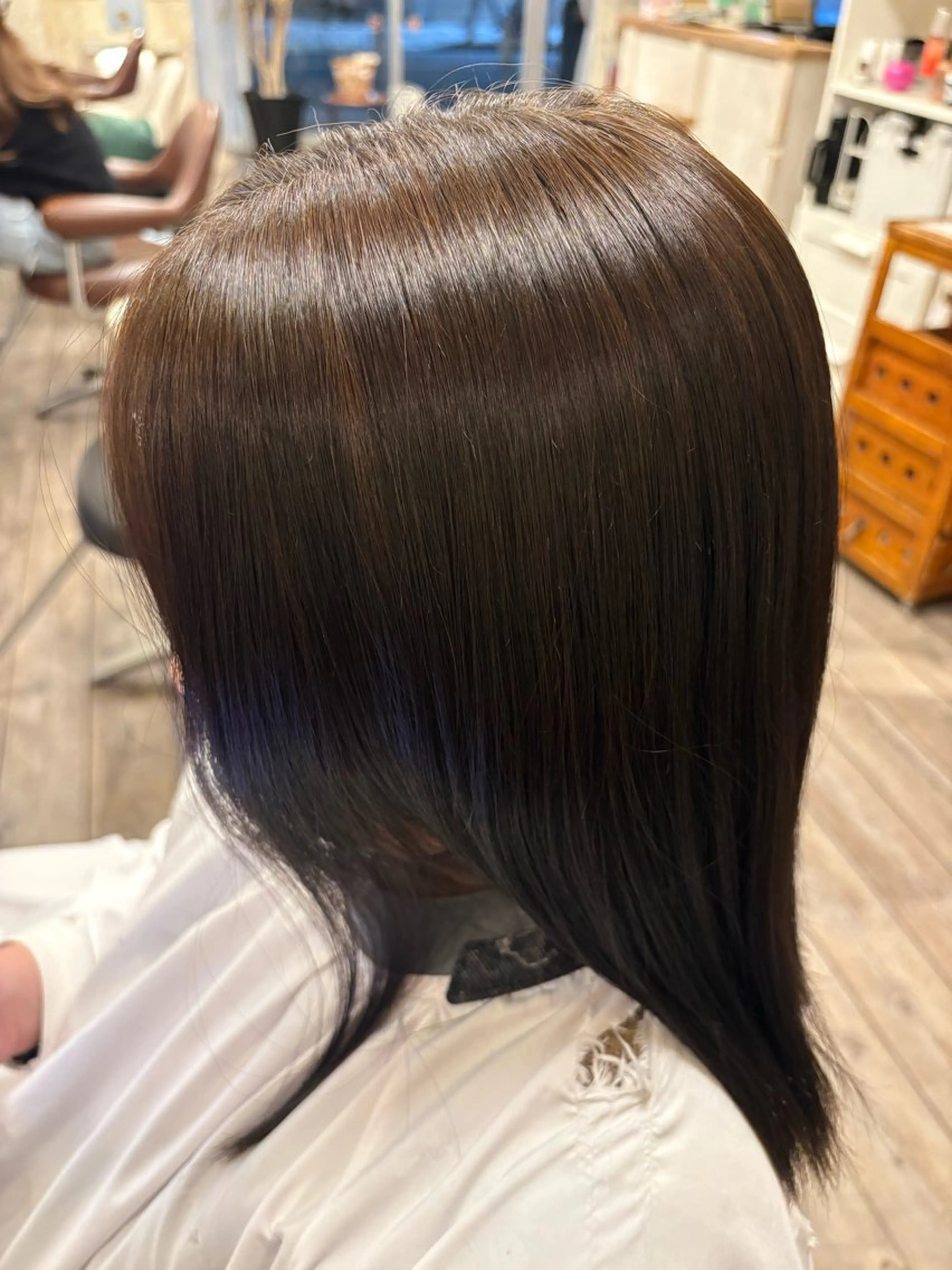 ミディアム カラー ヘアカラー 島田 つかさのヘアスタイル