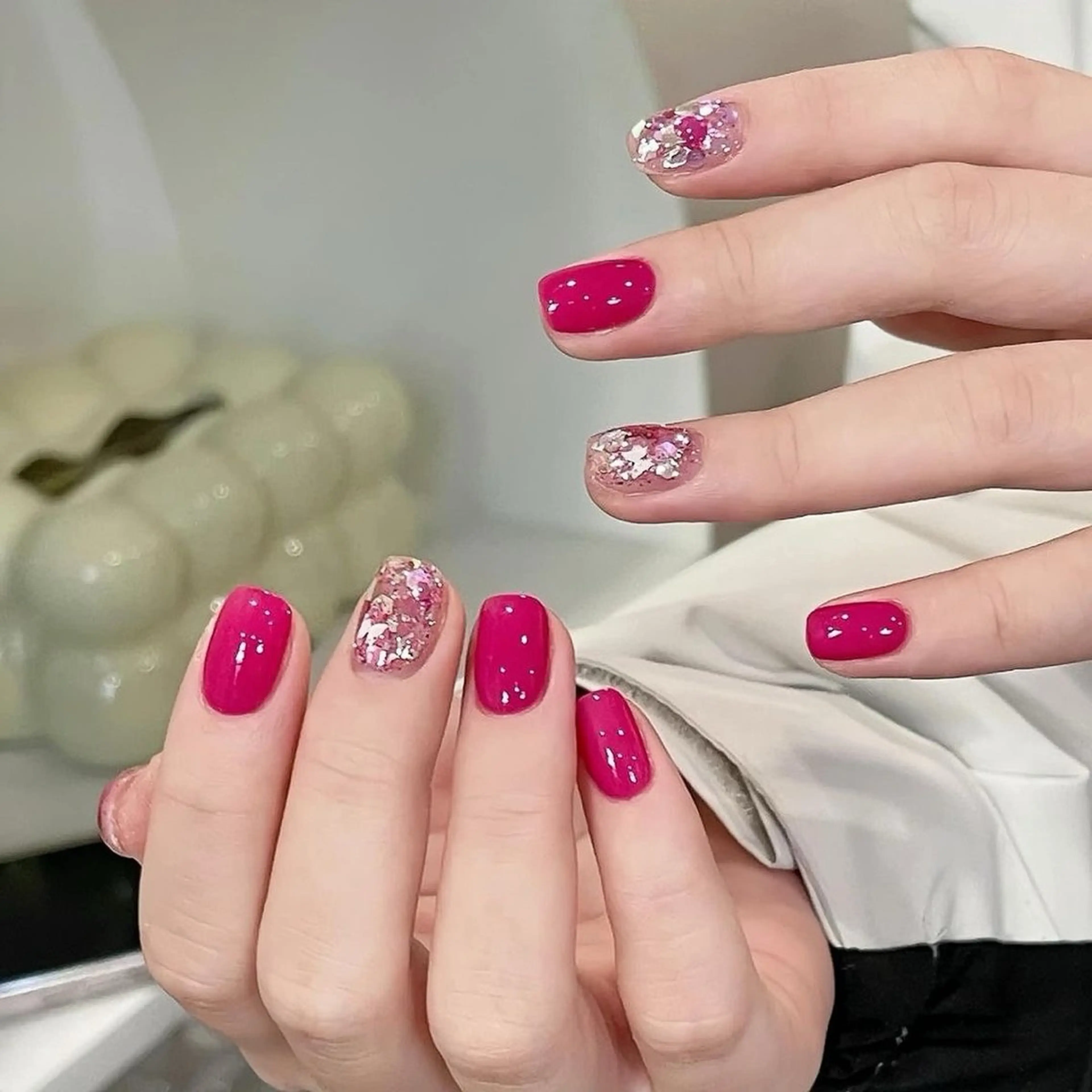 ネイル チークネイル フットネイル フレンチネイル グラデーション 韓国ネイル ハンドネイル Ribbon nails salon所属・Ribbonnail salonのネイルデザイン