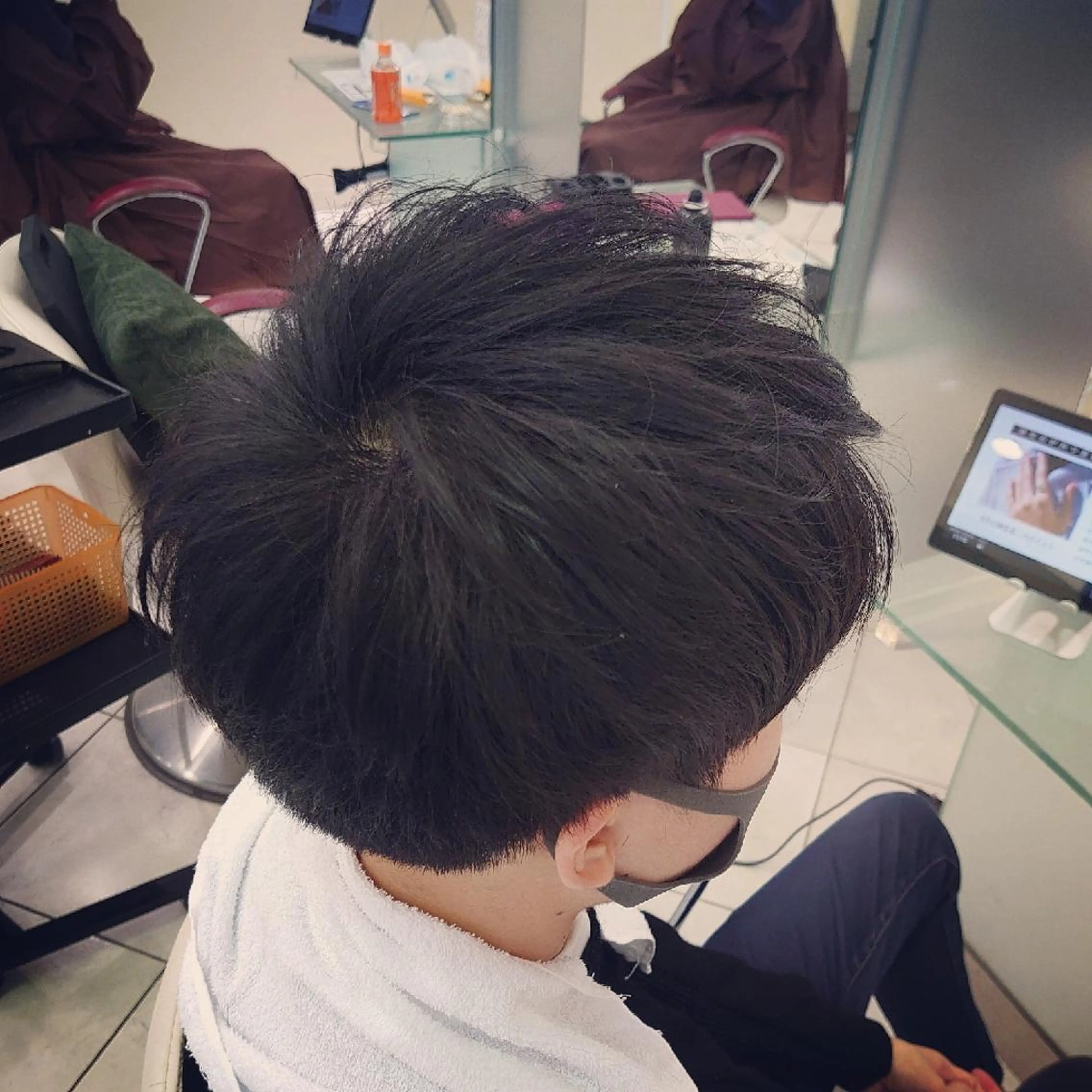 ショート メンズ アップバング 刈り上げ ショートヘア 🐺一ノ瀬 凌 / デザインウルフ🐺のヘアスタイル