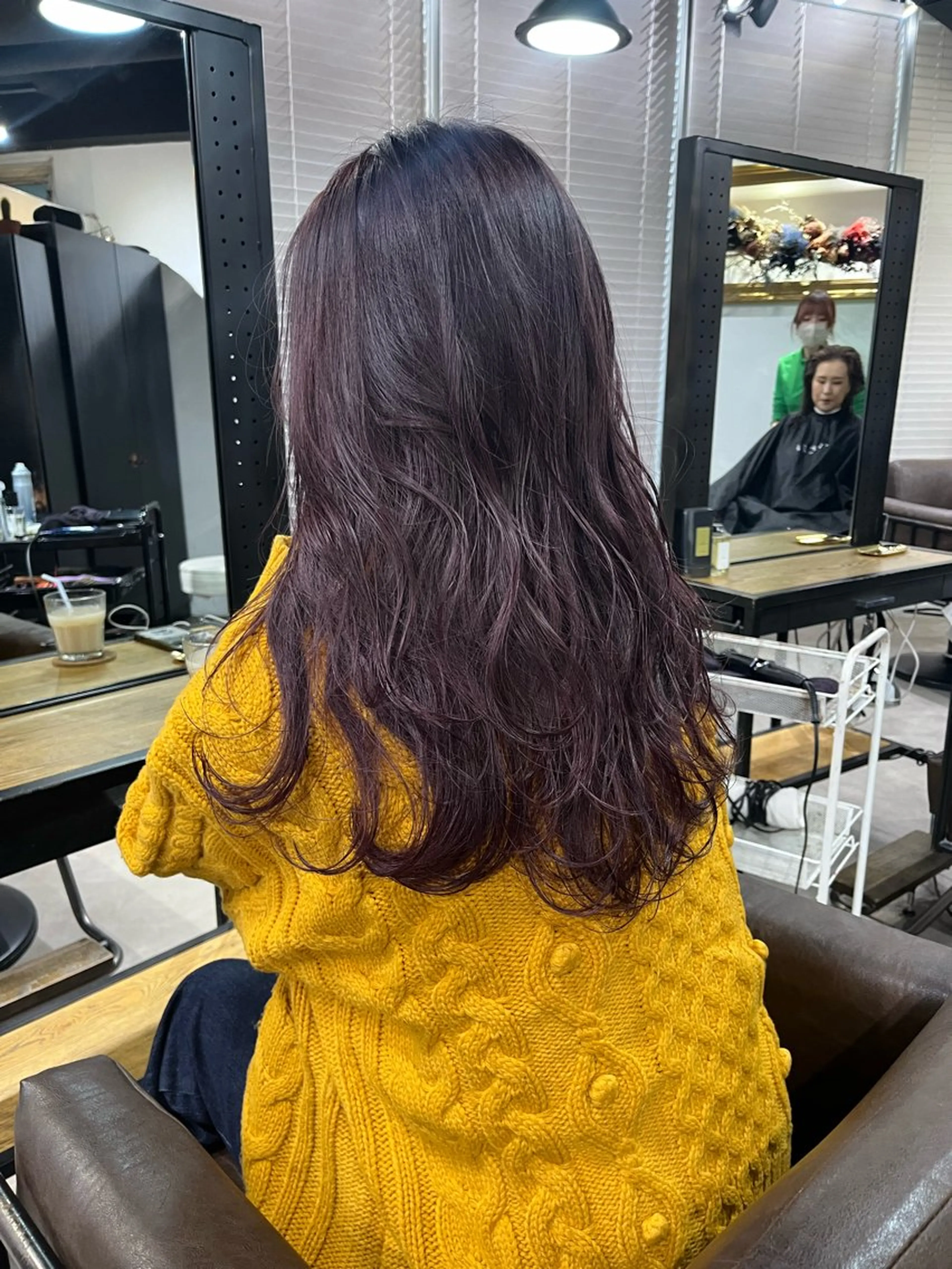 ロング カラー ブリーチ✨ハイライト 透明感カラー/アヤノのヘアスタイル