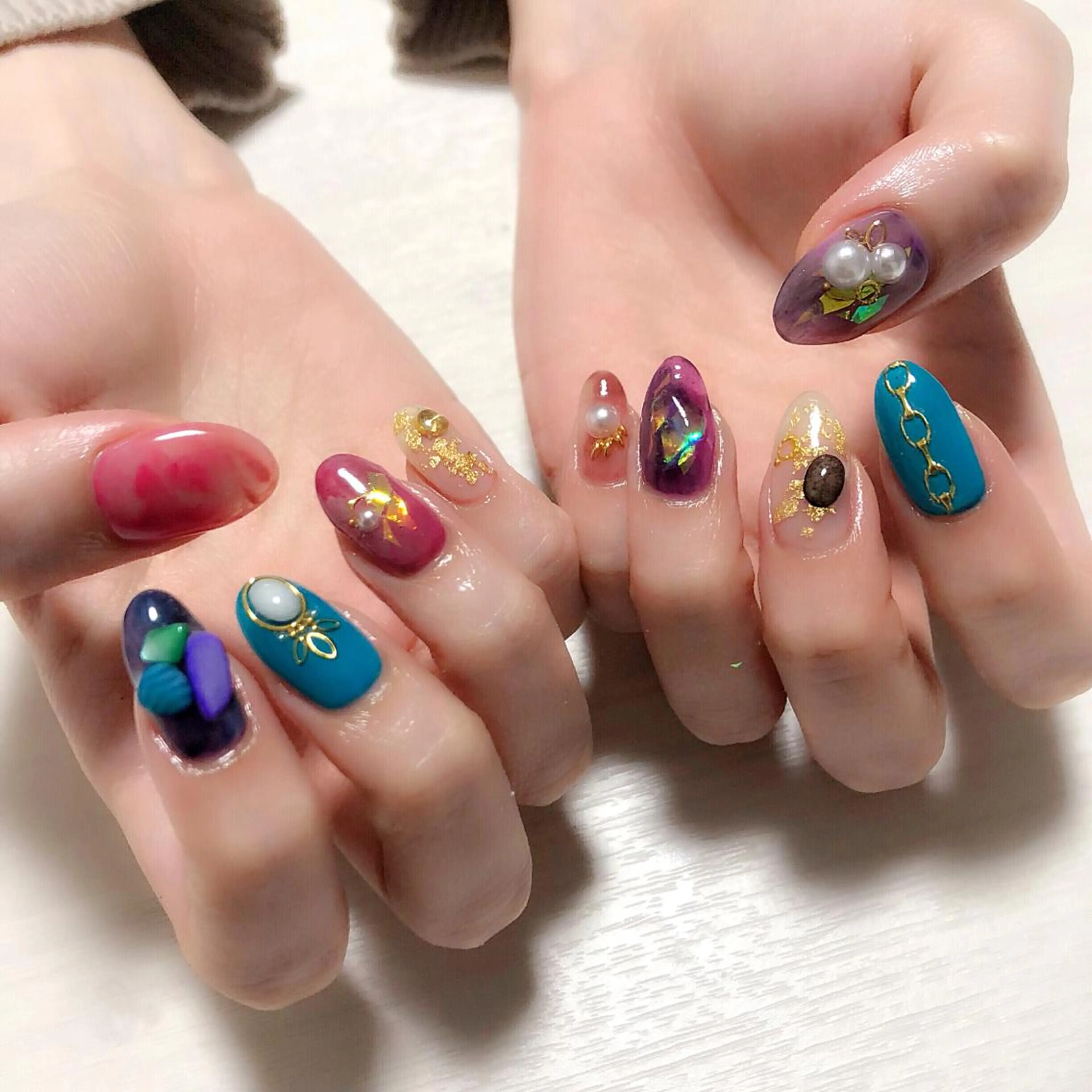 ネイル nail salon A'n bijouのネイルデザイン