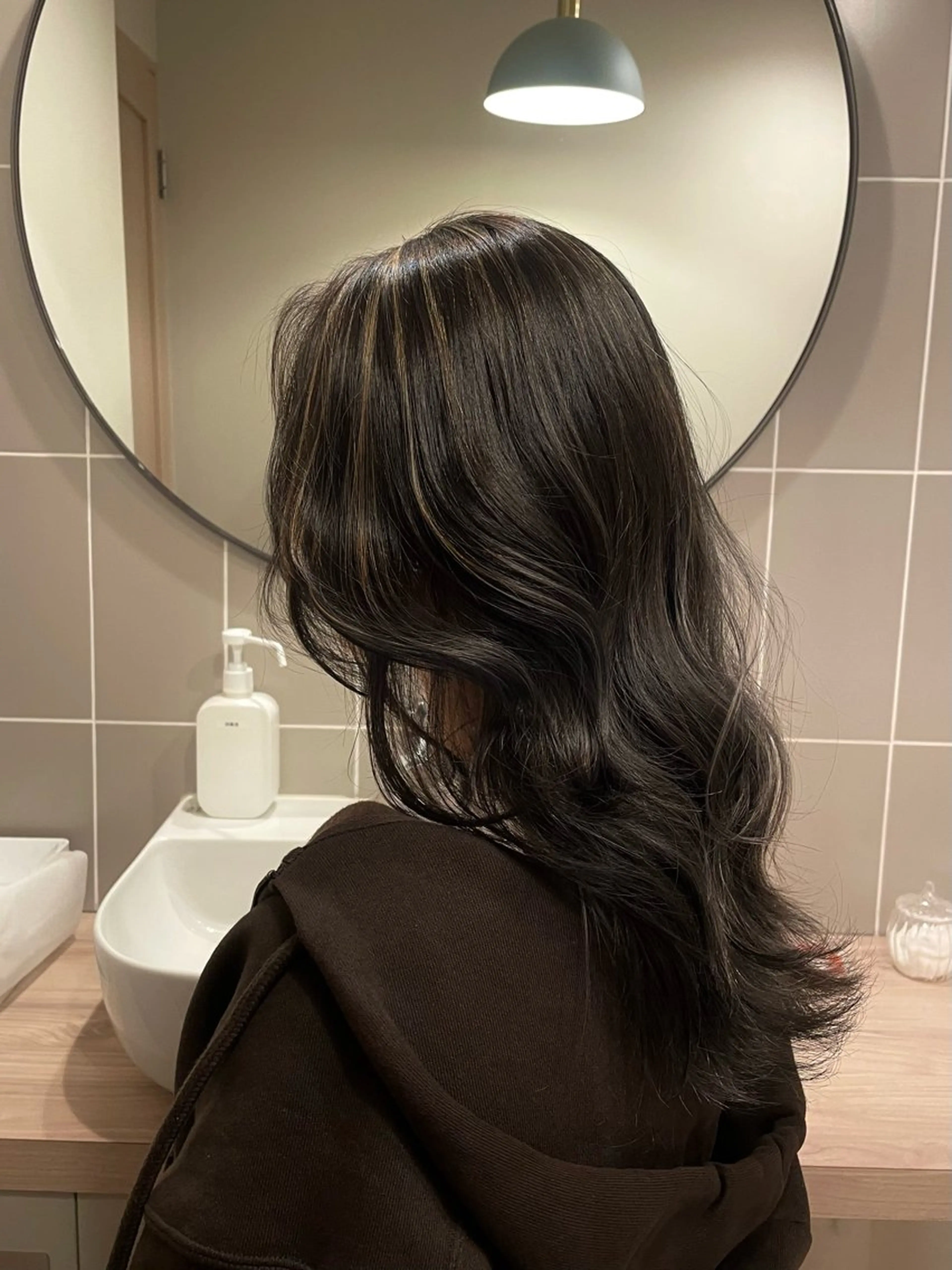 ミディアム カラー Fuka🫧 カットモデル募集中のヘアスタイル