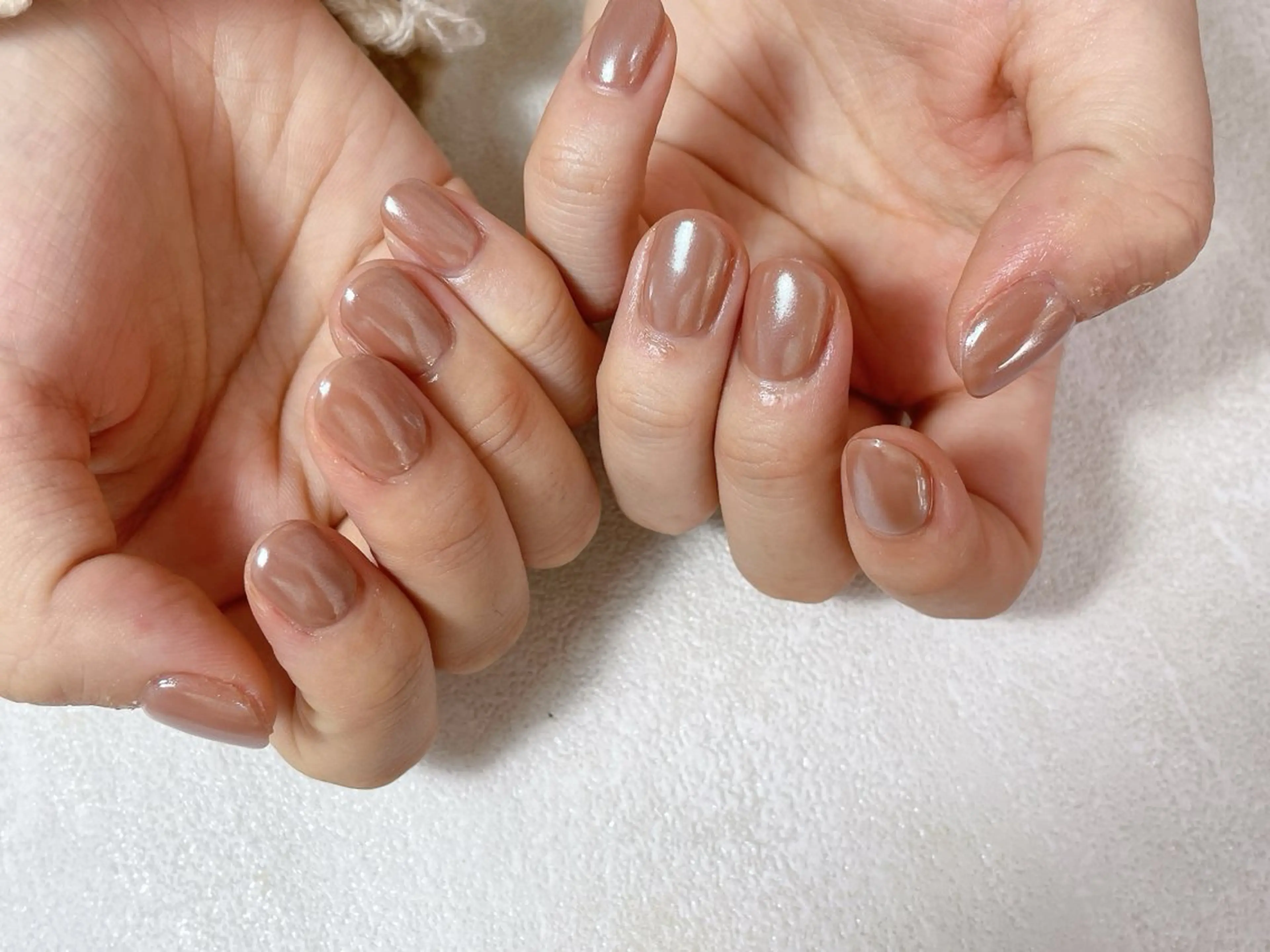 ネイル オーロラネイル フットネイル フレンチネイル ジェルネイル マグネットネイル ハンドネイル Mogu nail 二子玉川のネイルデザイン