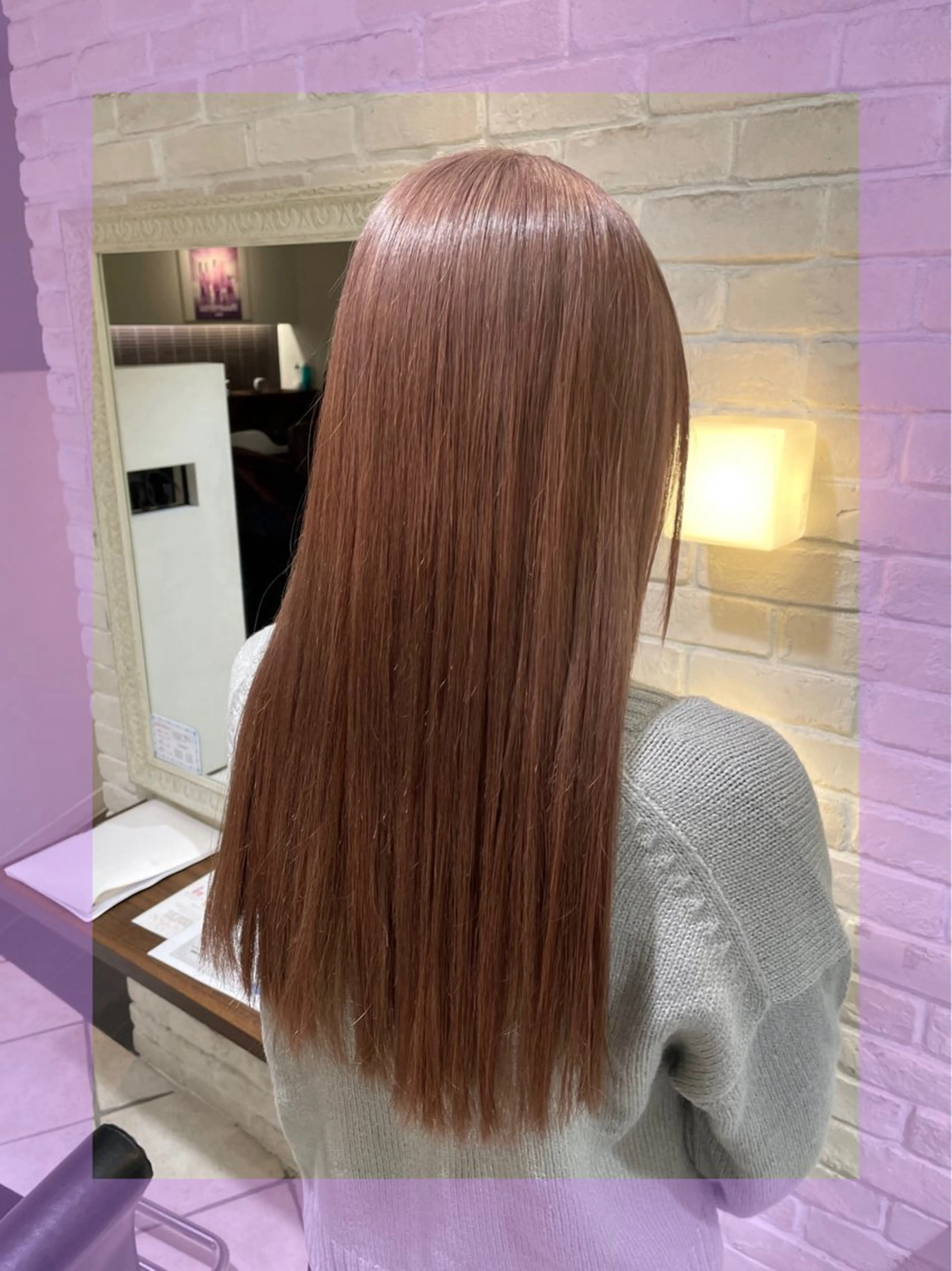 ロング カラー ヘアアレンジ ヘアカラー 🦄ブリーチ💜エク ステ💜MIU🦄のヘアスタイル