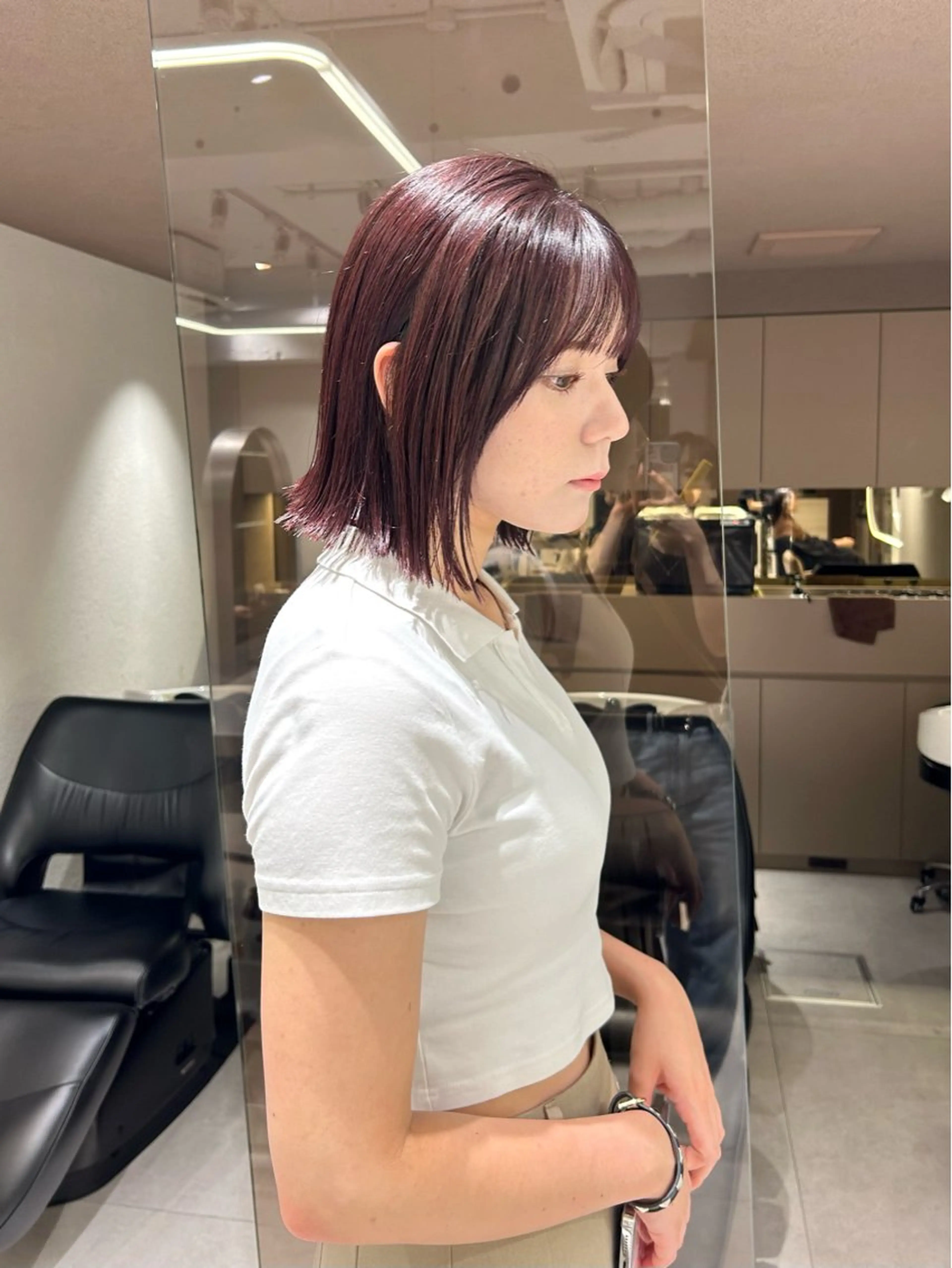 ショート カラー 🌟透明感カラー🌟 恵比寿/sayuのヘアスタイル