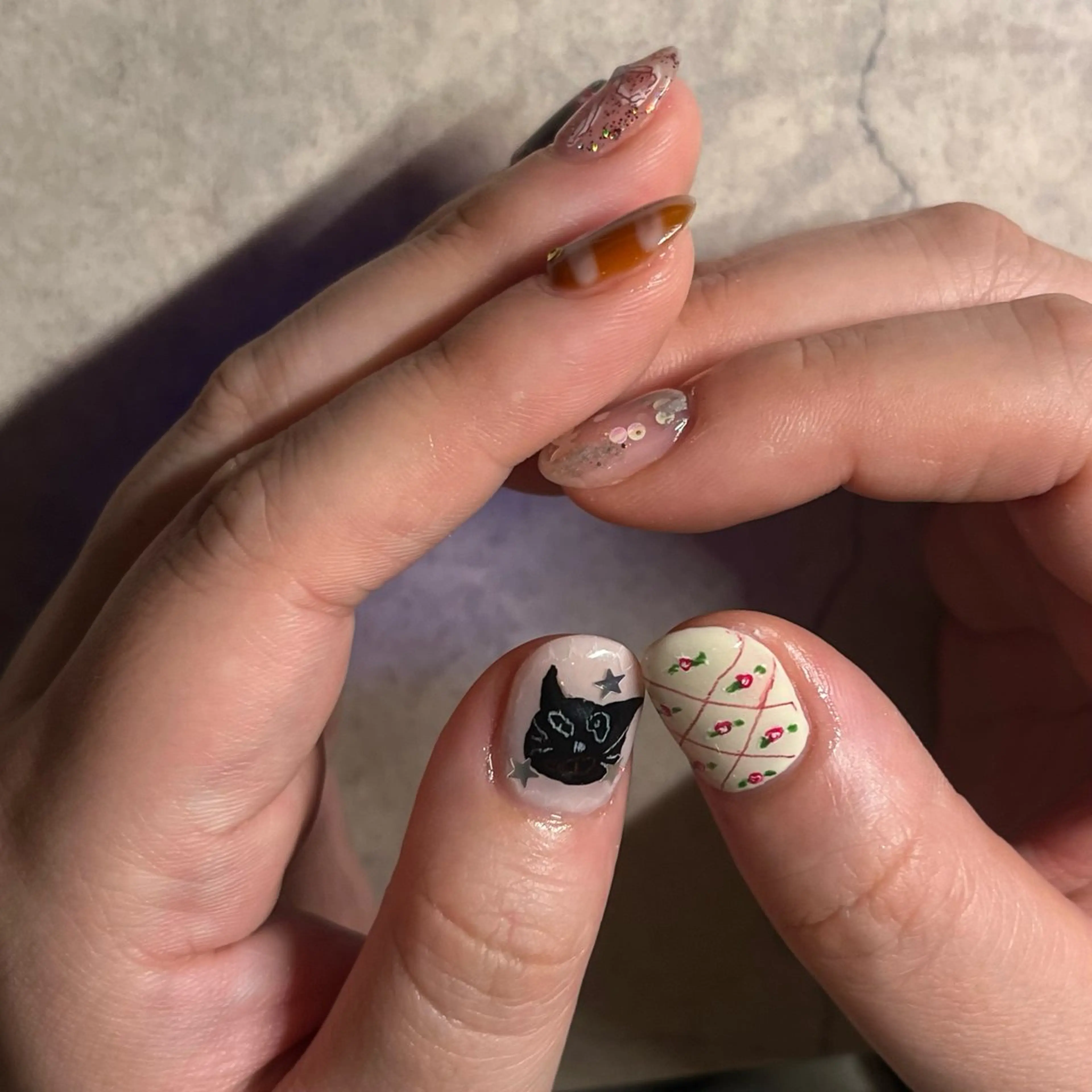 ネイル ハンドネイル nail salon O (en)所属・vegh. nail／阿波座のネイルデザイン