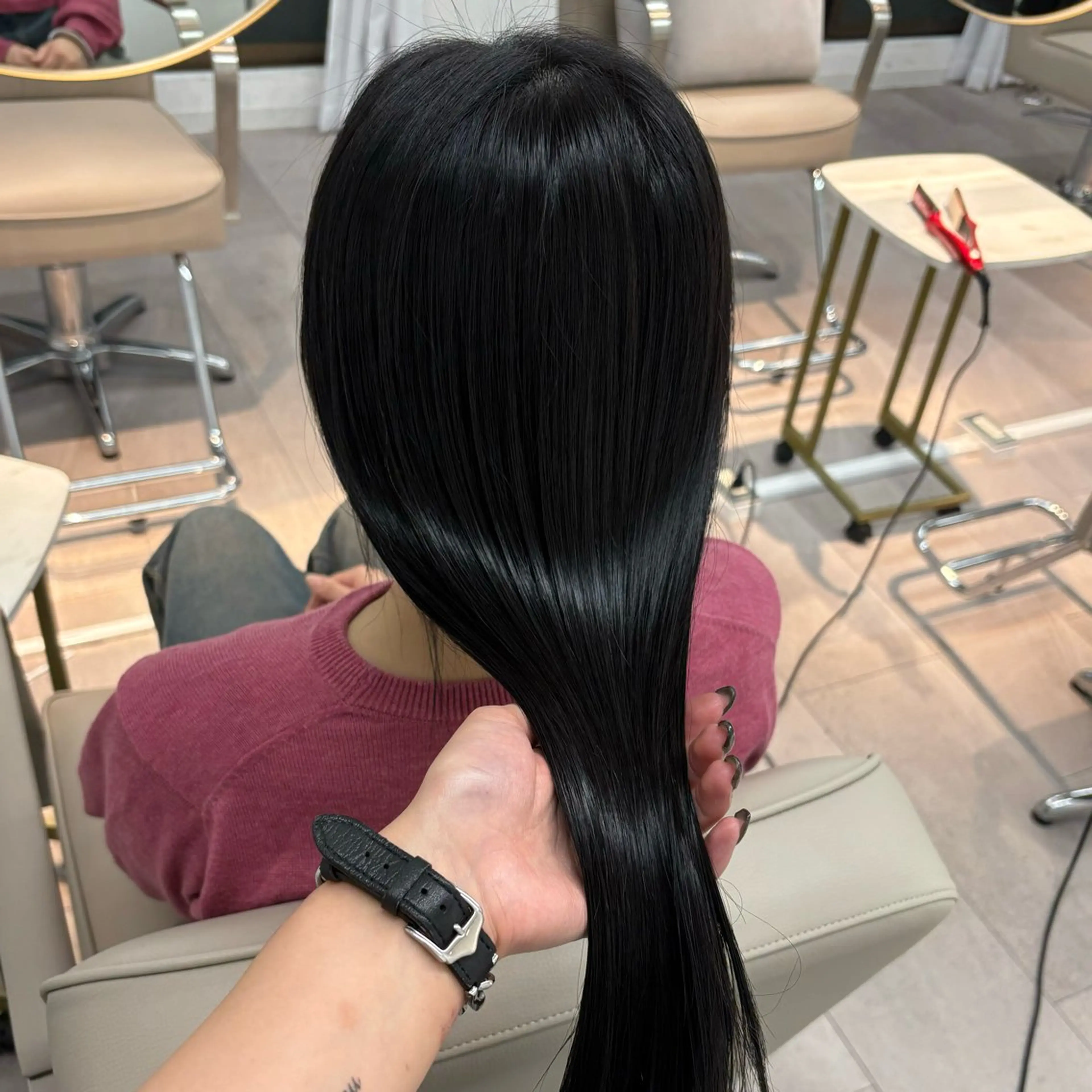 ロング EGO 池袋 RIO🖤⋆͛*͛のヘアスタイル
