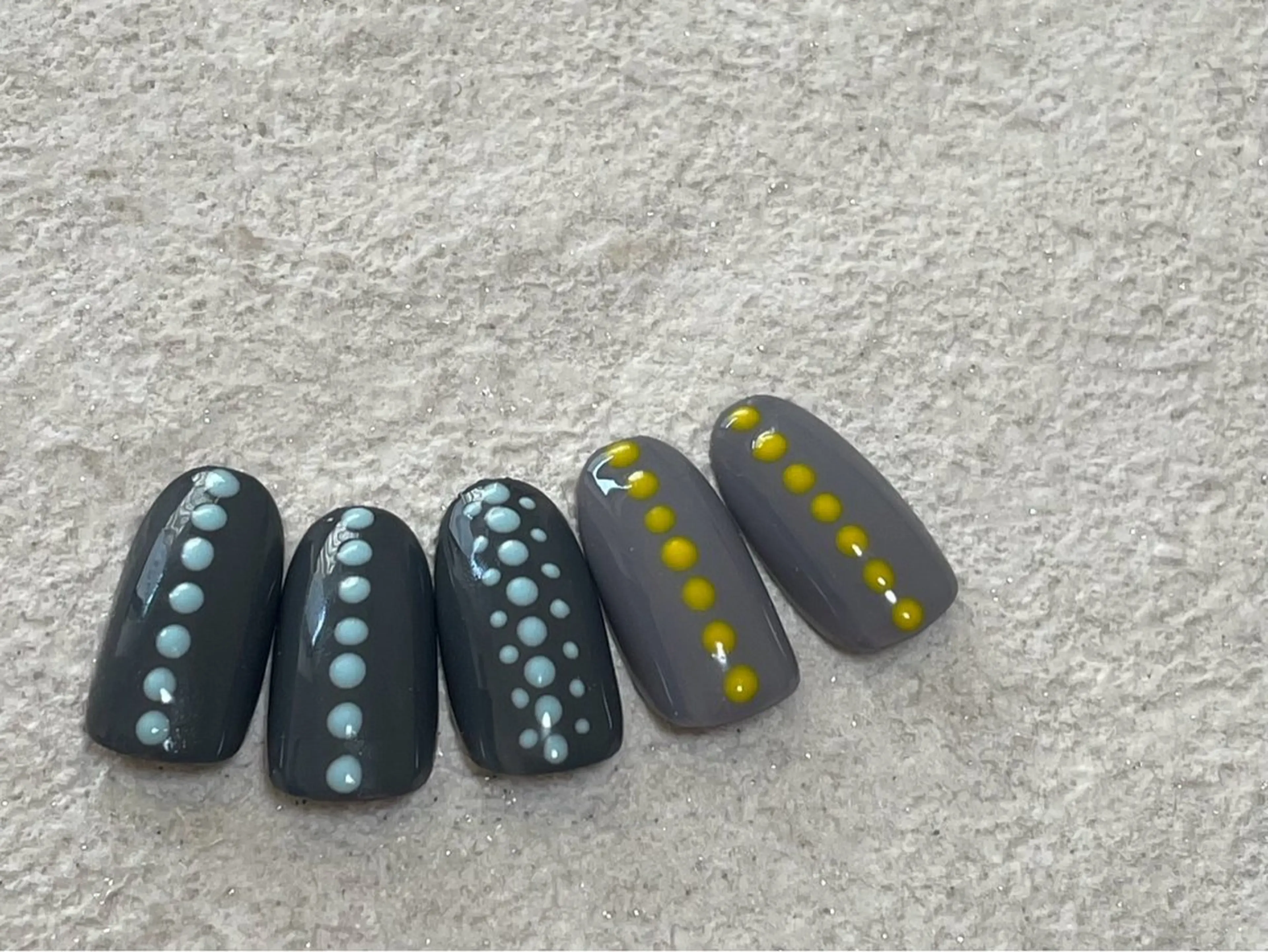 ネイル ジェルネイル 韓国ネイル メンズネイル ミラーネイル ワンカラーネイル kiki nail たまプラーザのネイルデザイン