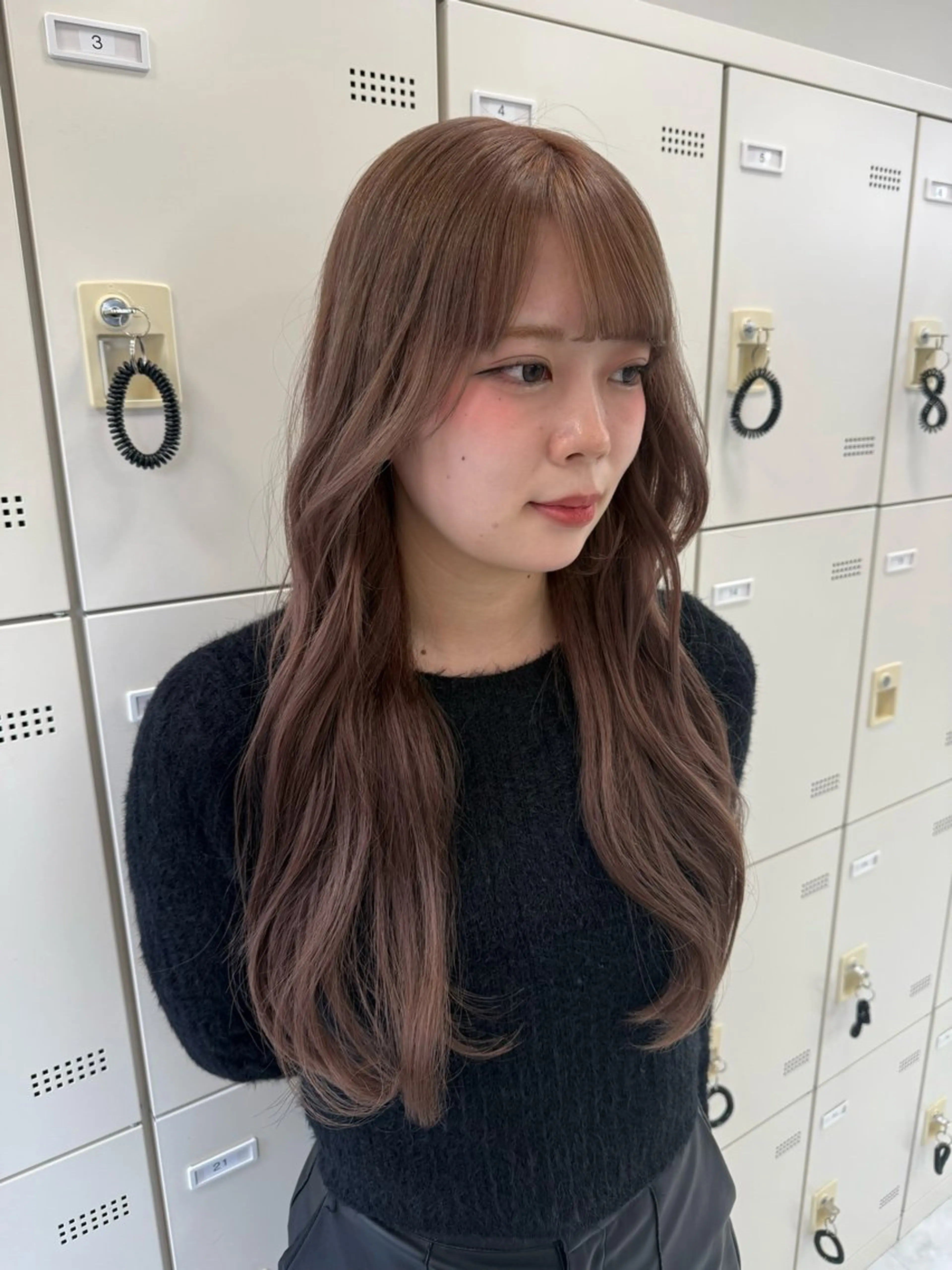 ロング カラー ヘアカラー トリートメント 海外girl/ハイト ーン/riko🫧のヘアスタイル