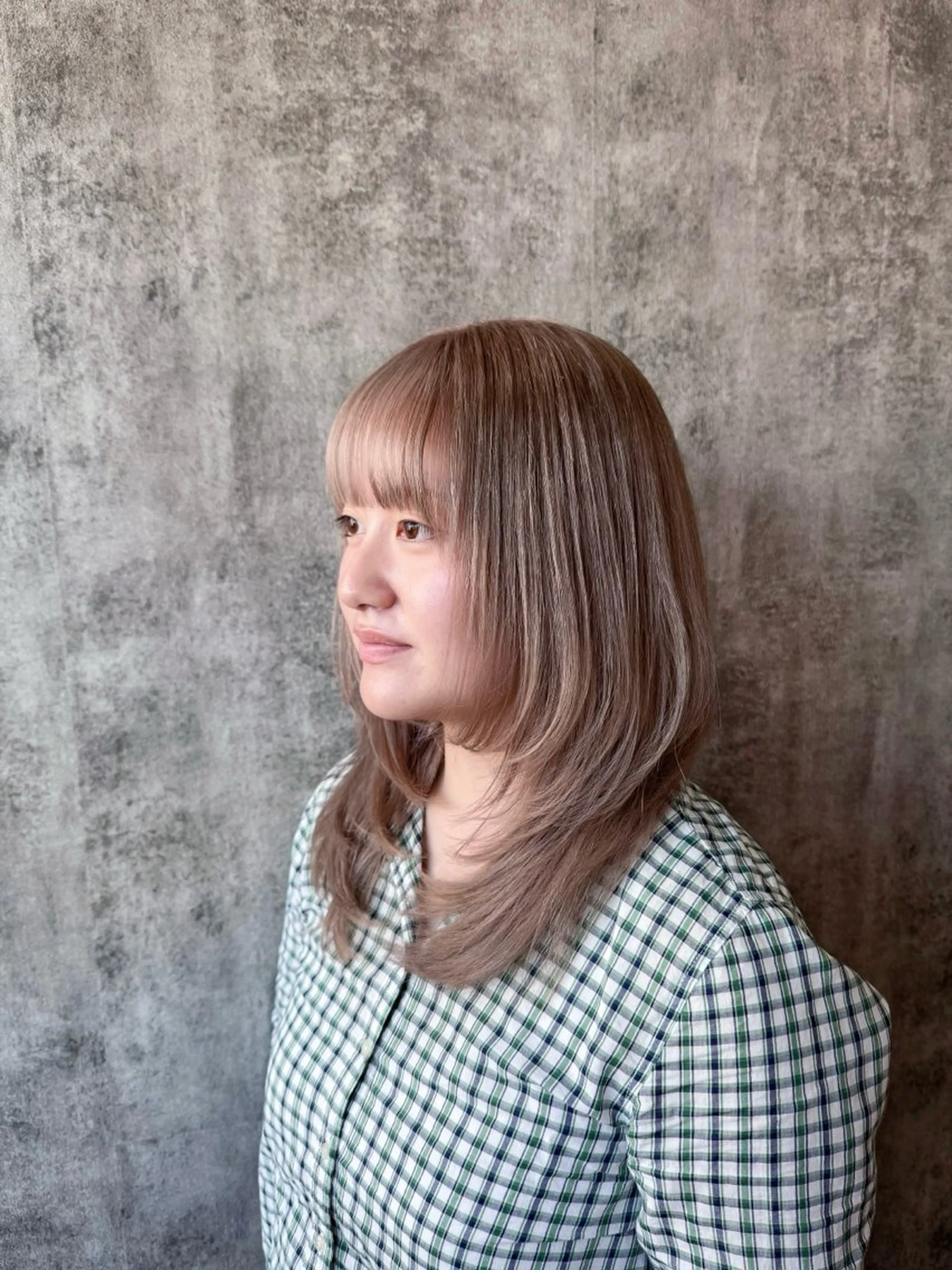 セミロング レイヤーカット カット ヘアカラー トリートメント CAPSULE 【カプセル】所属・CAPSULE 平野 廉のヘアスタイル