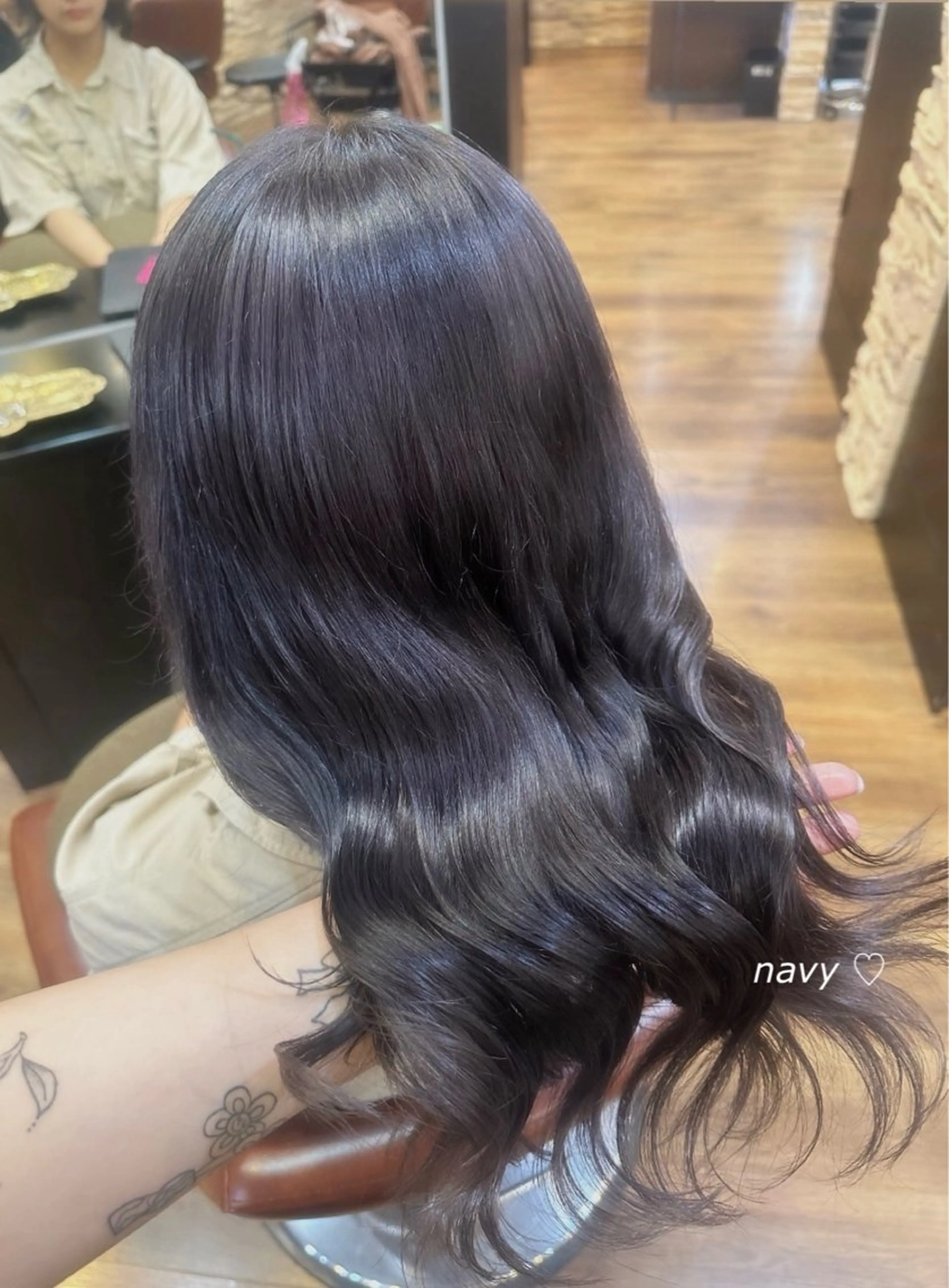 セミロング カラー SENA♡ 12月1日のみ募集のヘアスタイル