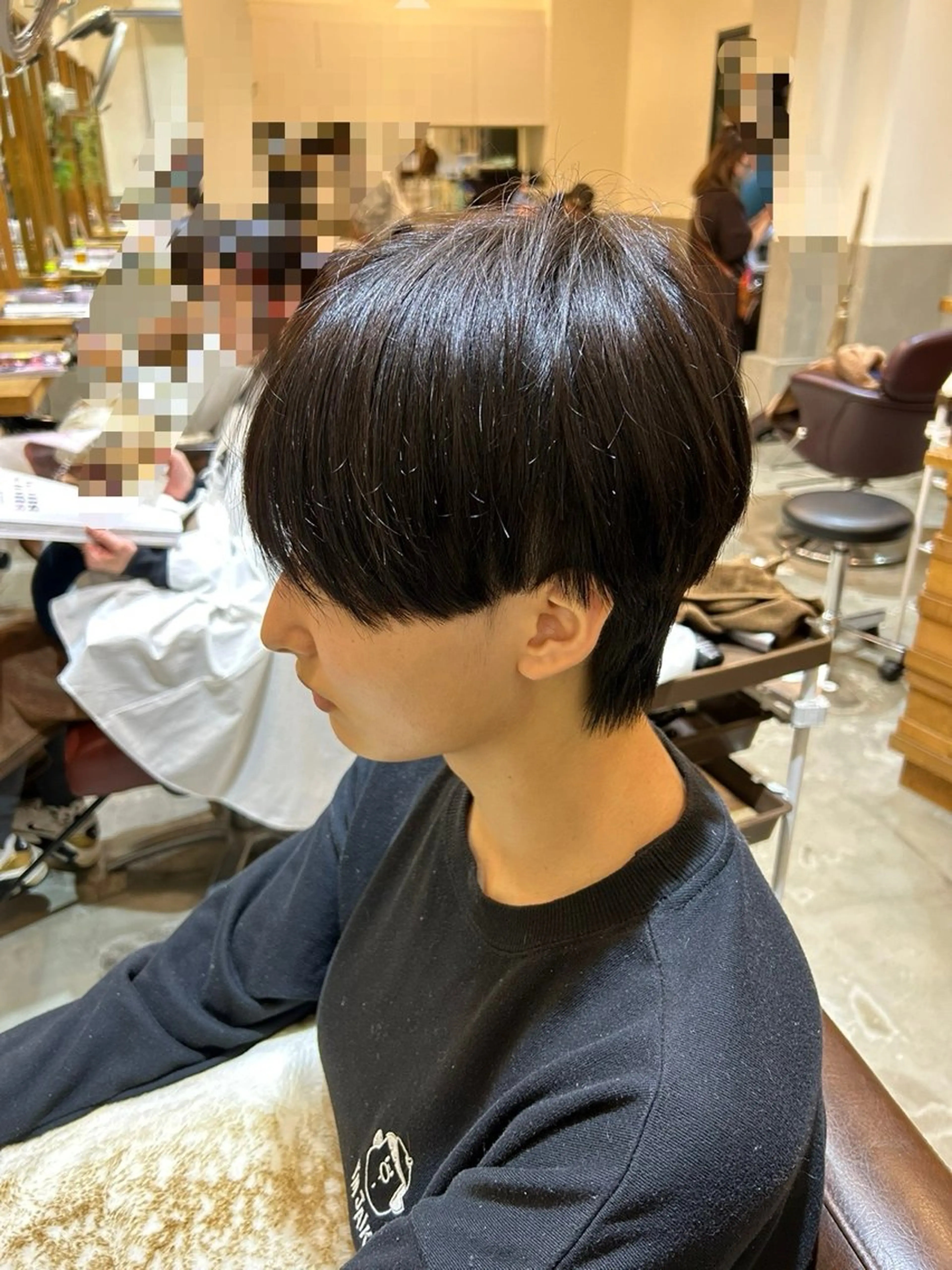 ショート カラー カット ヘアカラー トリートメント 若狭 彩花のヘアスタイル