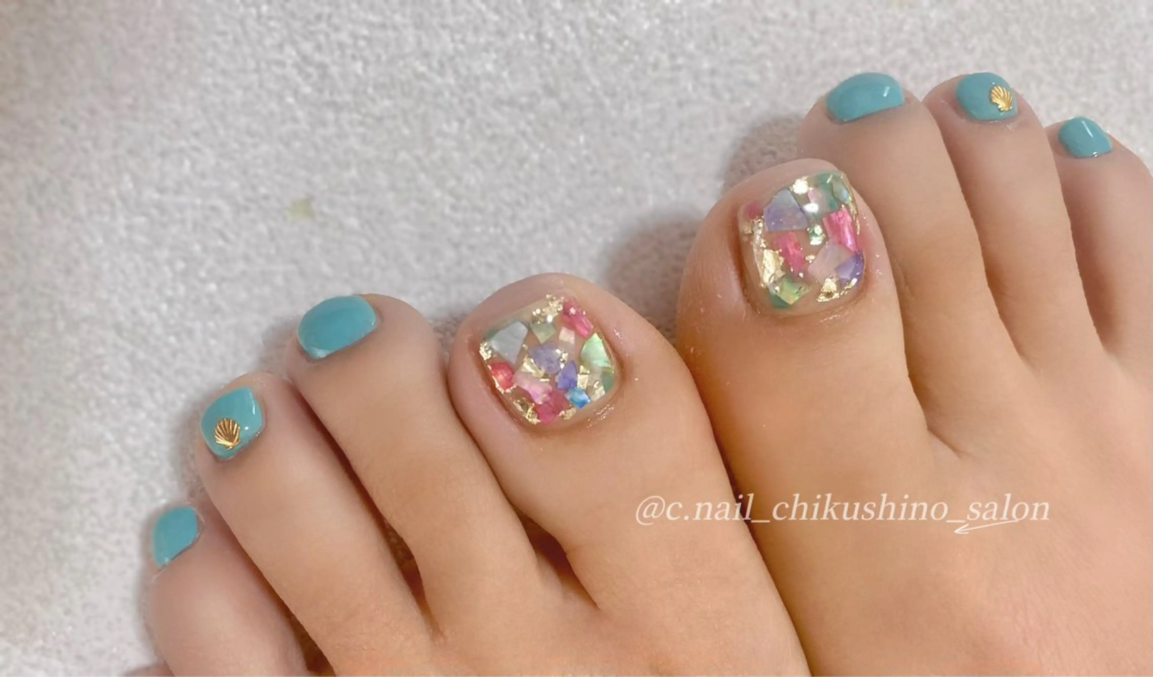 ネイル フットネイル C.Nail &EYE筑紫駅のネイルデザイン