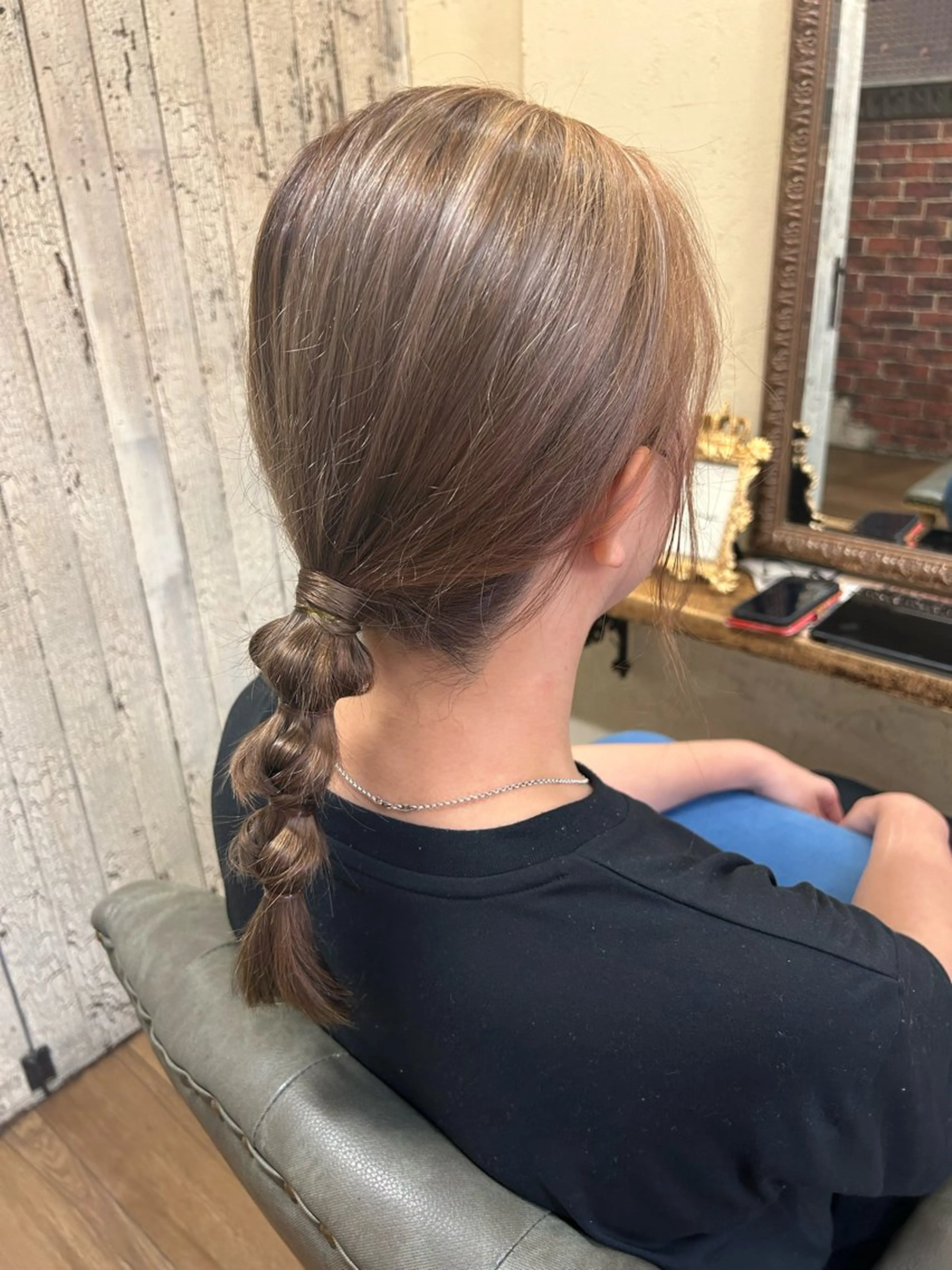 セミロング ヘアカラー トリートメント 馬場 瑞穂のヘアスタイル