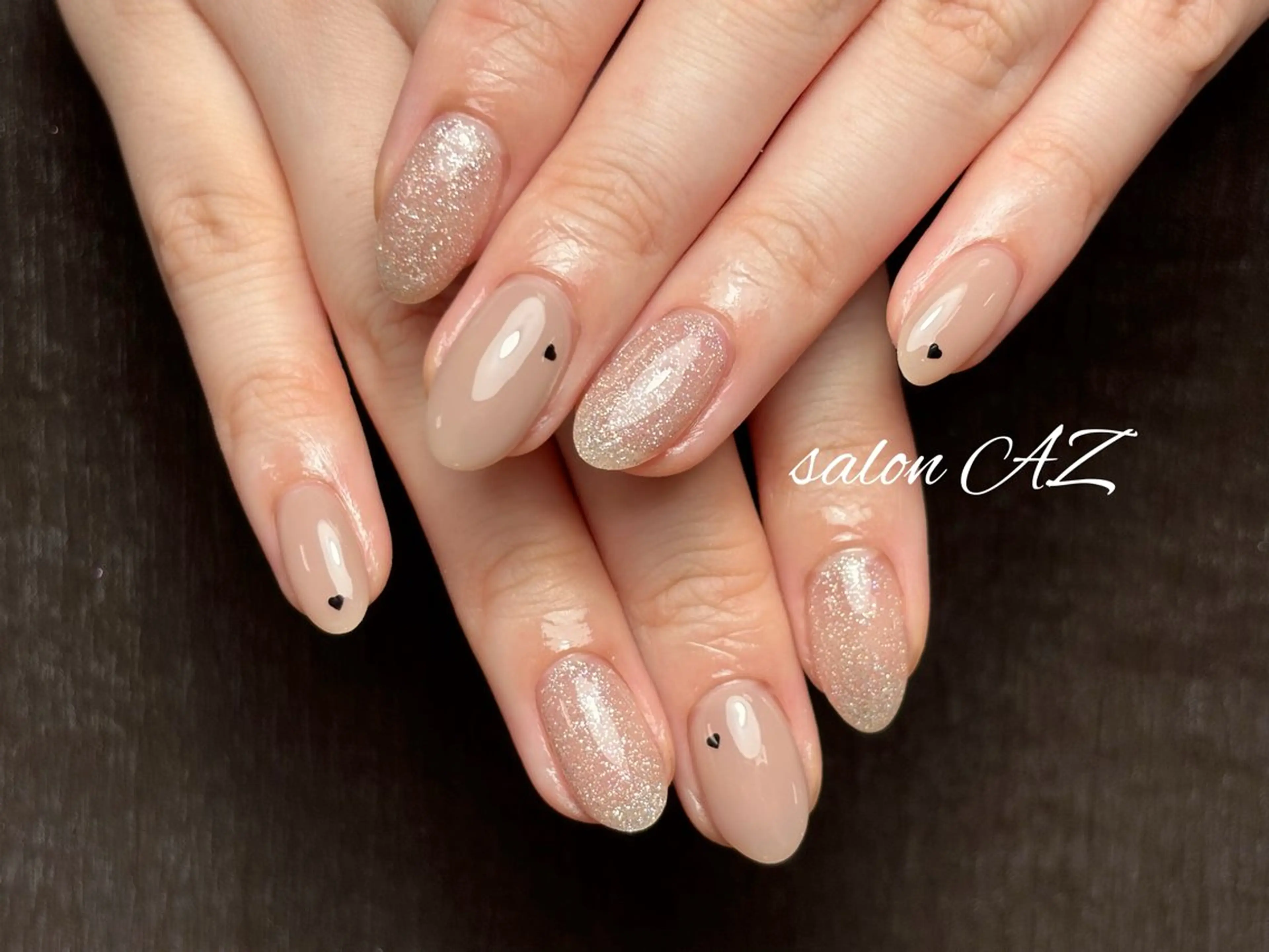 ネイル アートネイル 長さ出し フットネイル フレンチネイル ジェルネイル ハンドネイル salonAZ トップネイリストのネイルデザイン