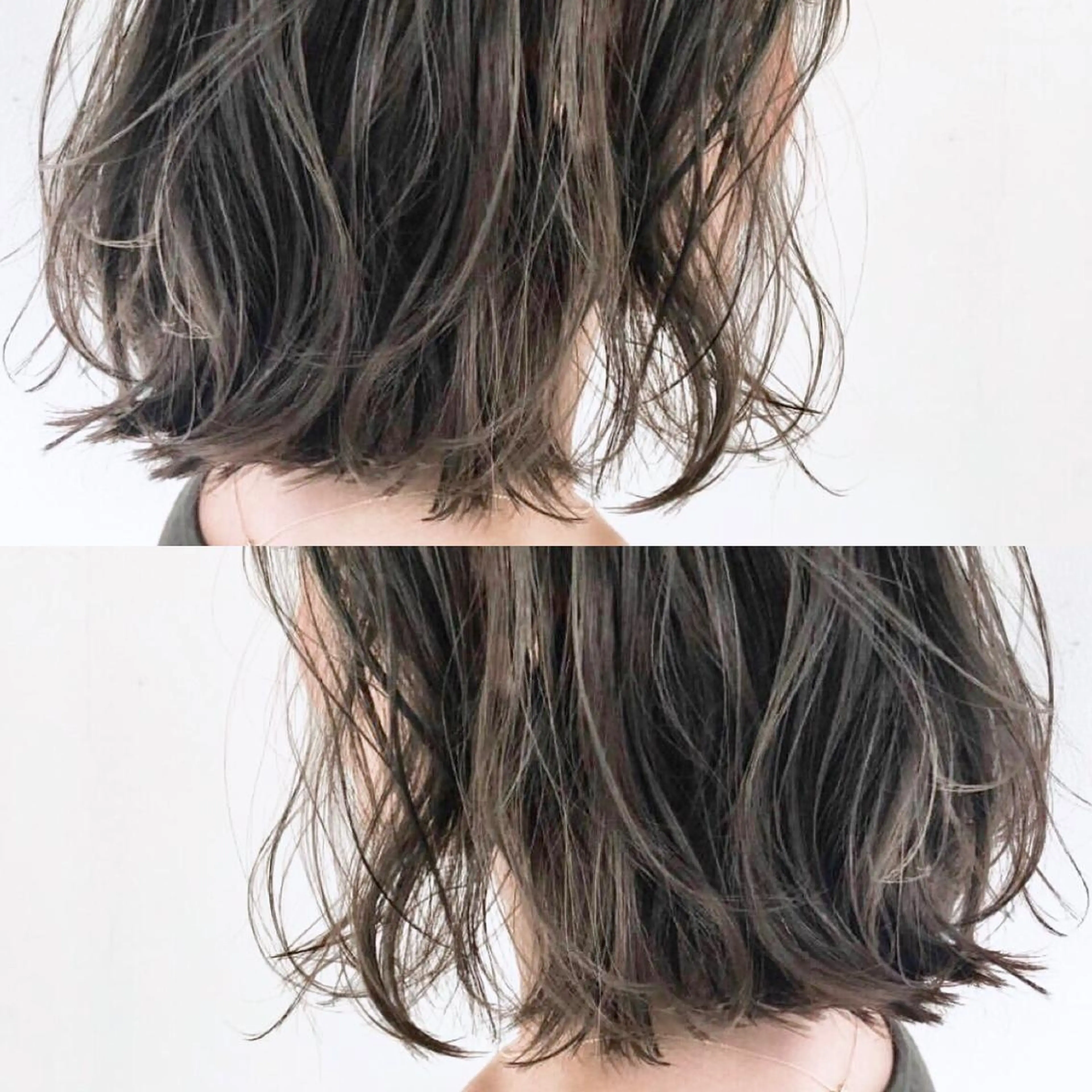 ミディアム カラー パーマ ヘアアレンジ tocca所属・毎月通える価格♪ 杉本真基のヘアスタイル