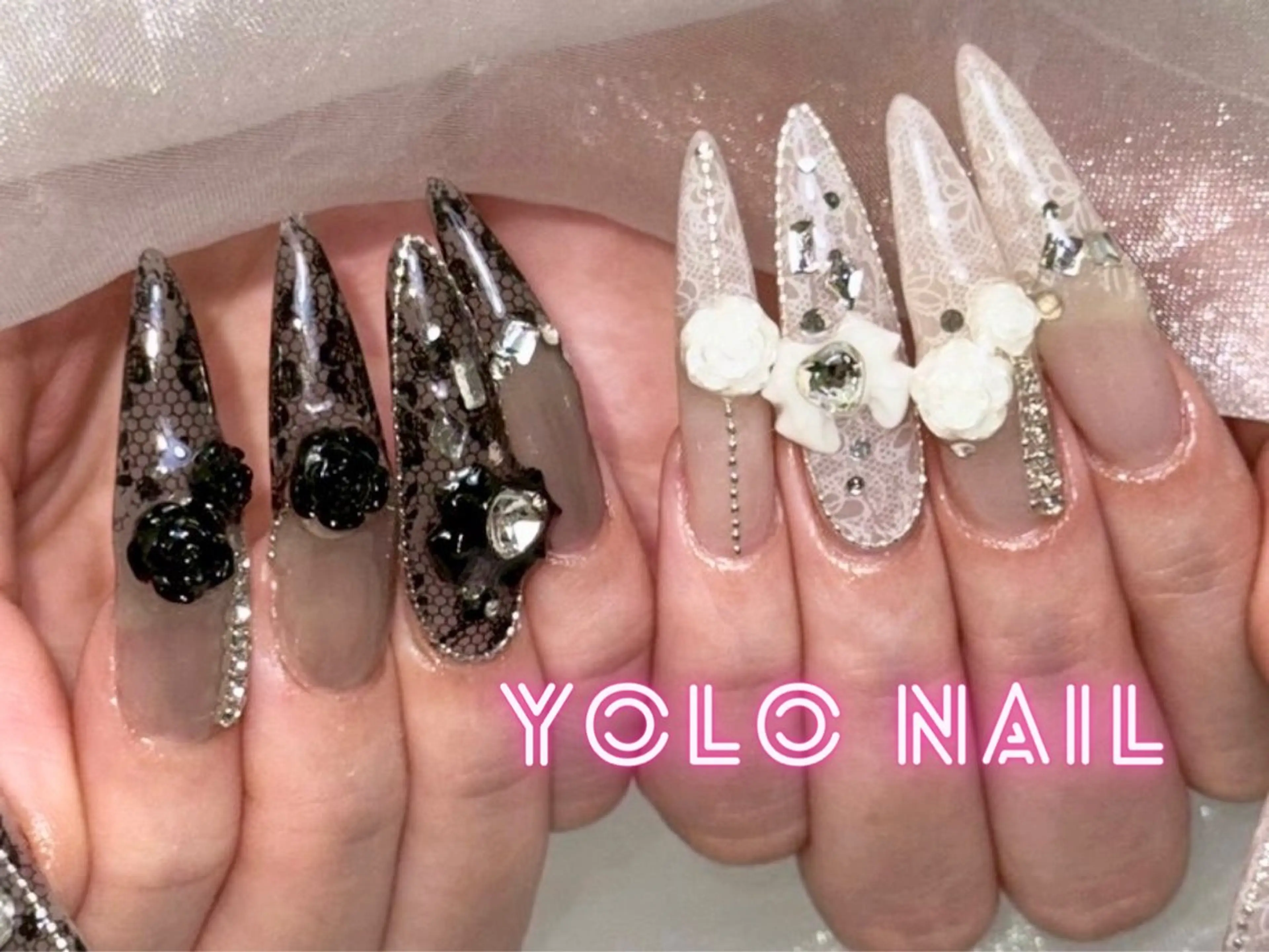 ネイル 持ち込み ハンドネイル YOLONAIL心斎橋店所属・田本 和音のネイルデザイン