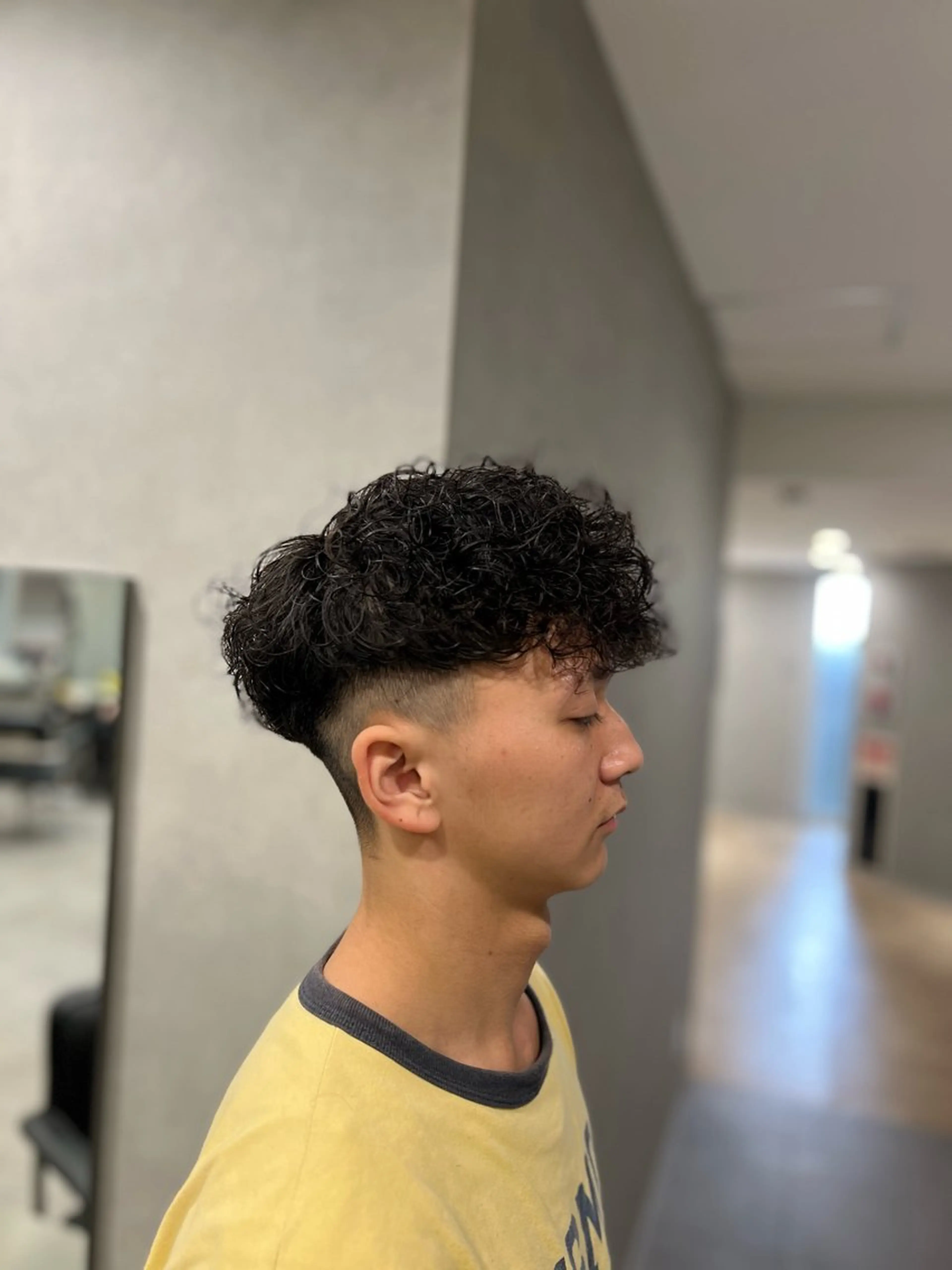 パーマ メンズ カット パーマ 大阪メンズパーマ/ 中崎町/森 大和のヘアスタイル