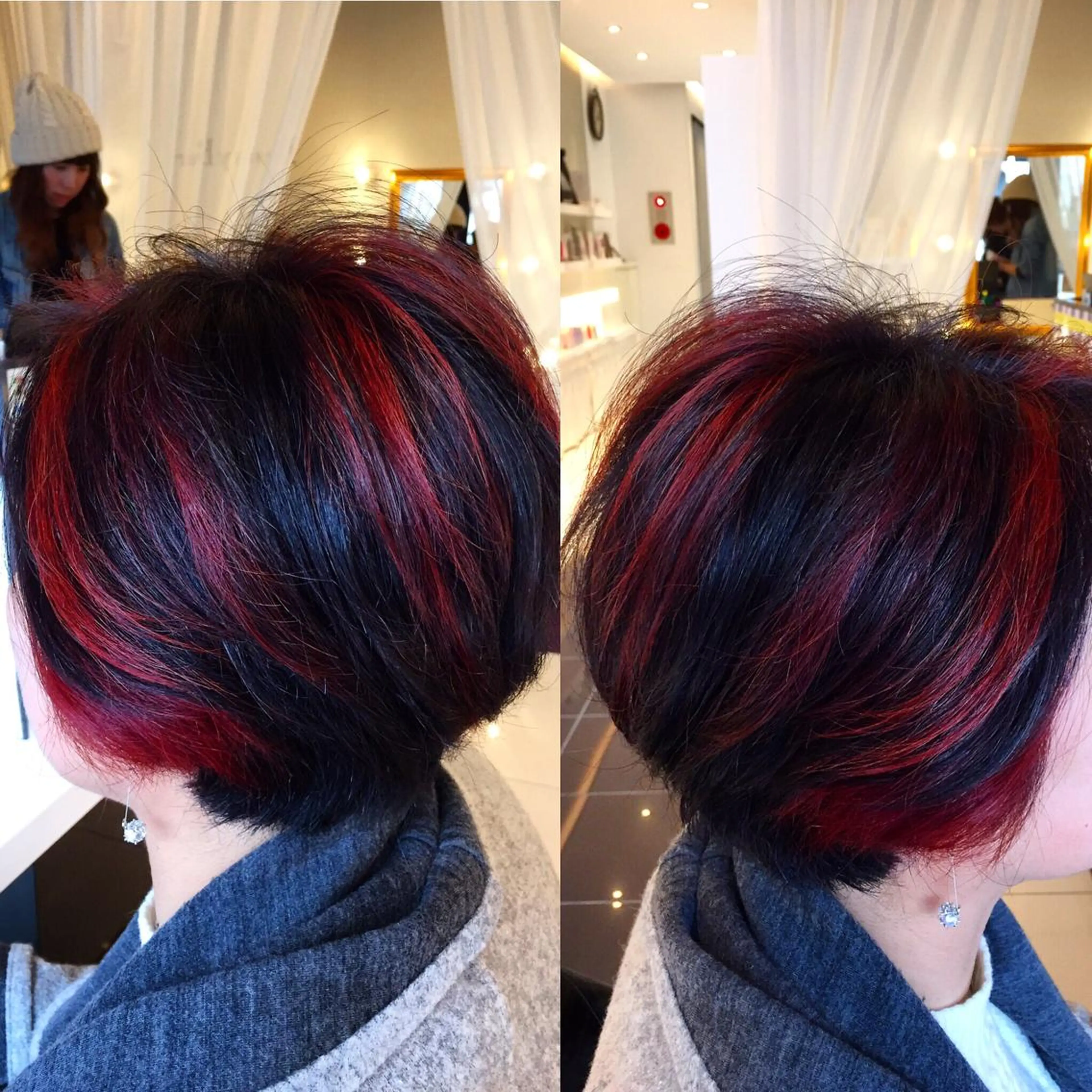 ショート カラー レッドカラー Men's BIRTH by happiness 梅田中崎町店所属・メンズ特化美容師 カラー専門ぺーターのヘアスタイル