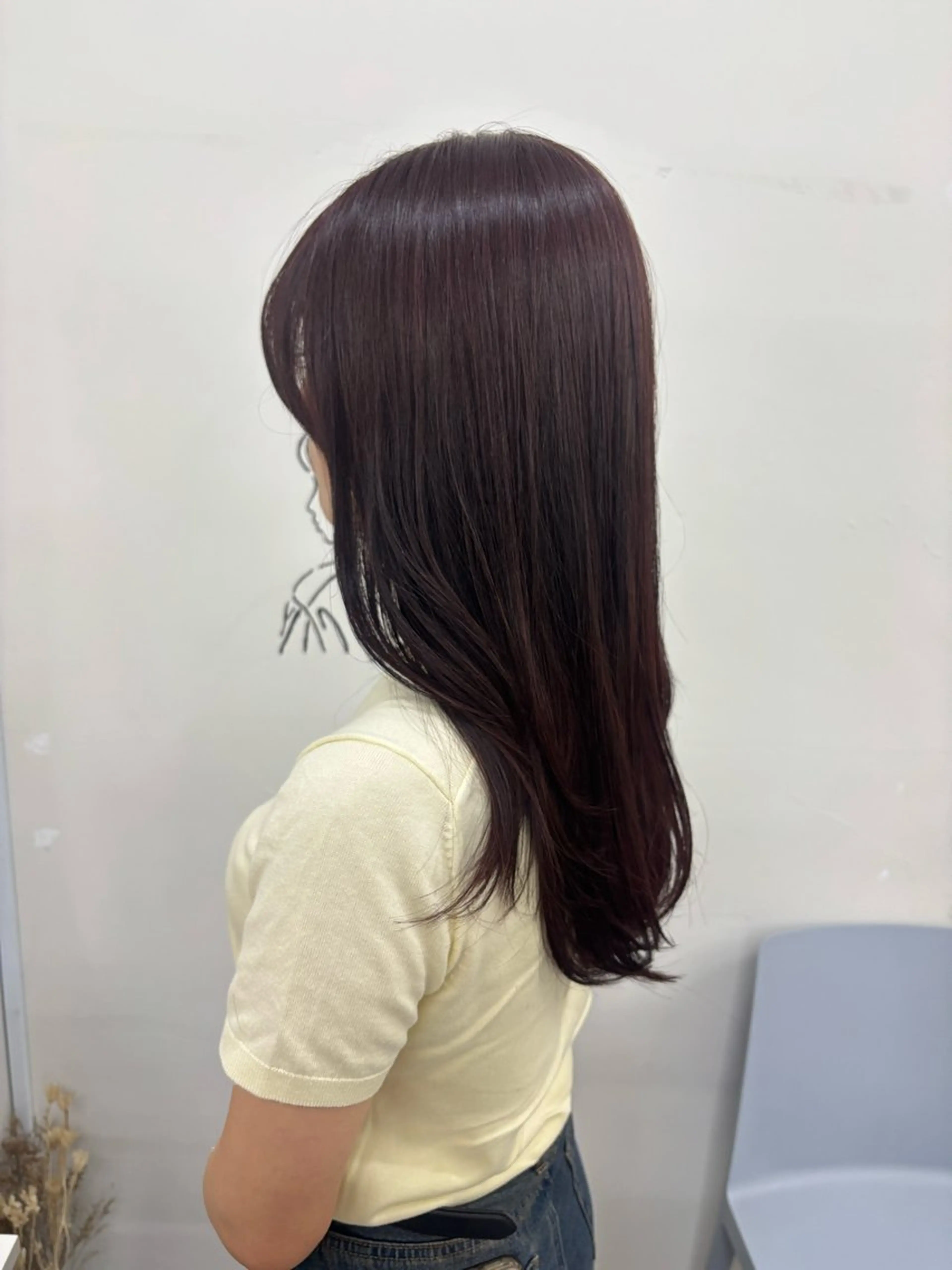 セミロング カラー カット ヘアカラー トリートメント 似合わせ美髪ヘア✨ 天王寺．阿倍野🌈のヘアスタイル