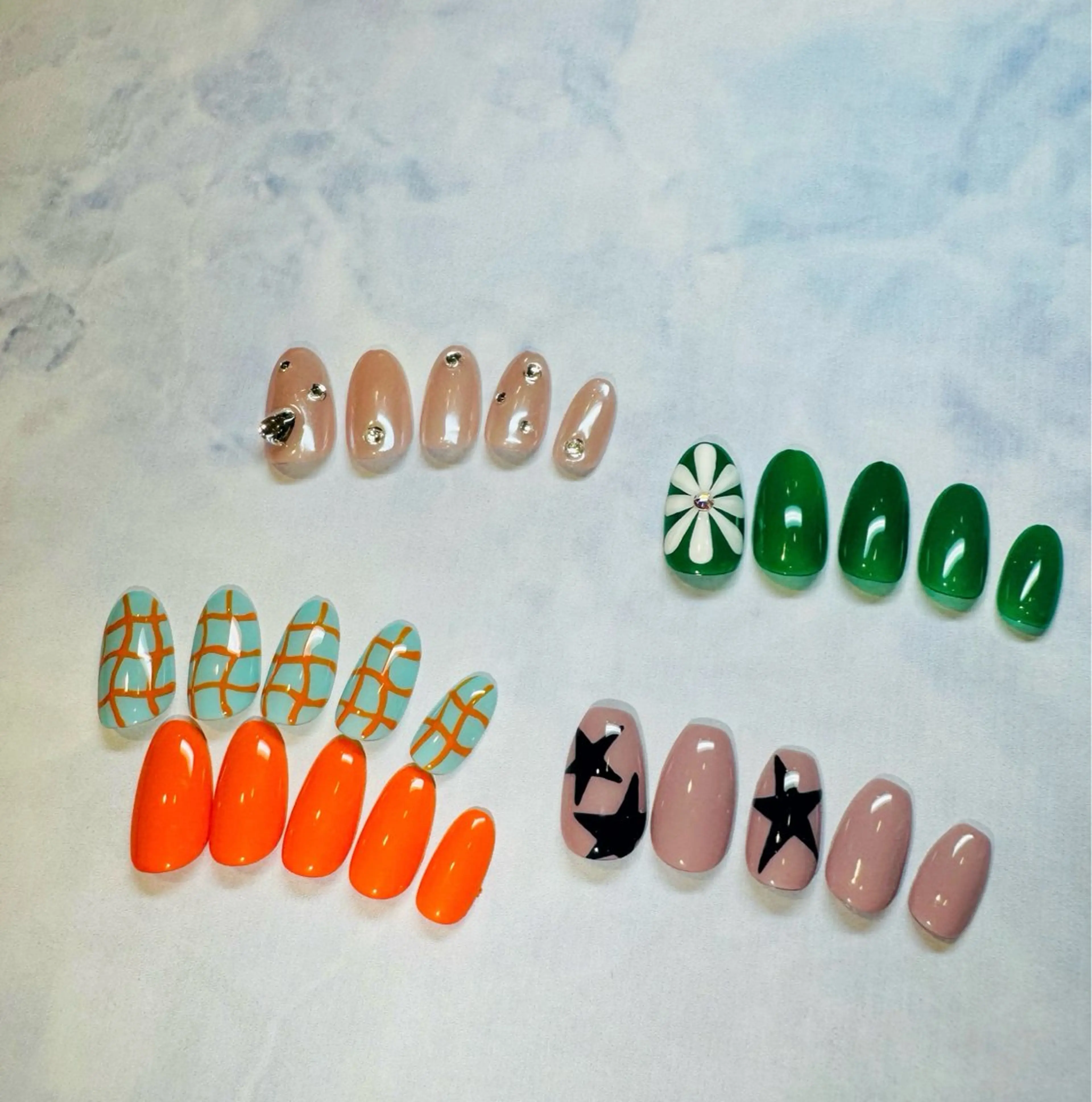 🧡ྀི初回オフ無料🧡ྀི定額デザインA🍒(左記画像デザイン)の写真