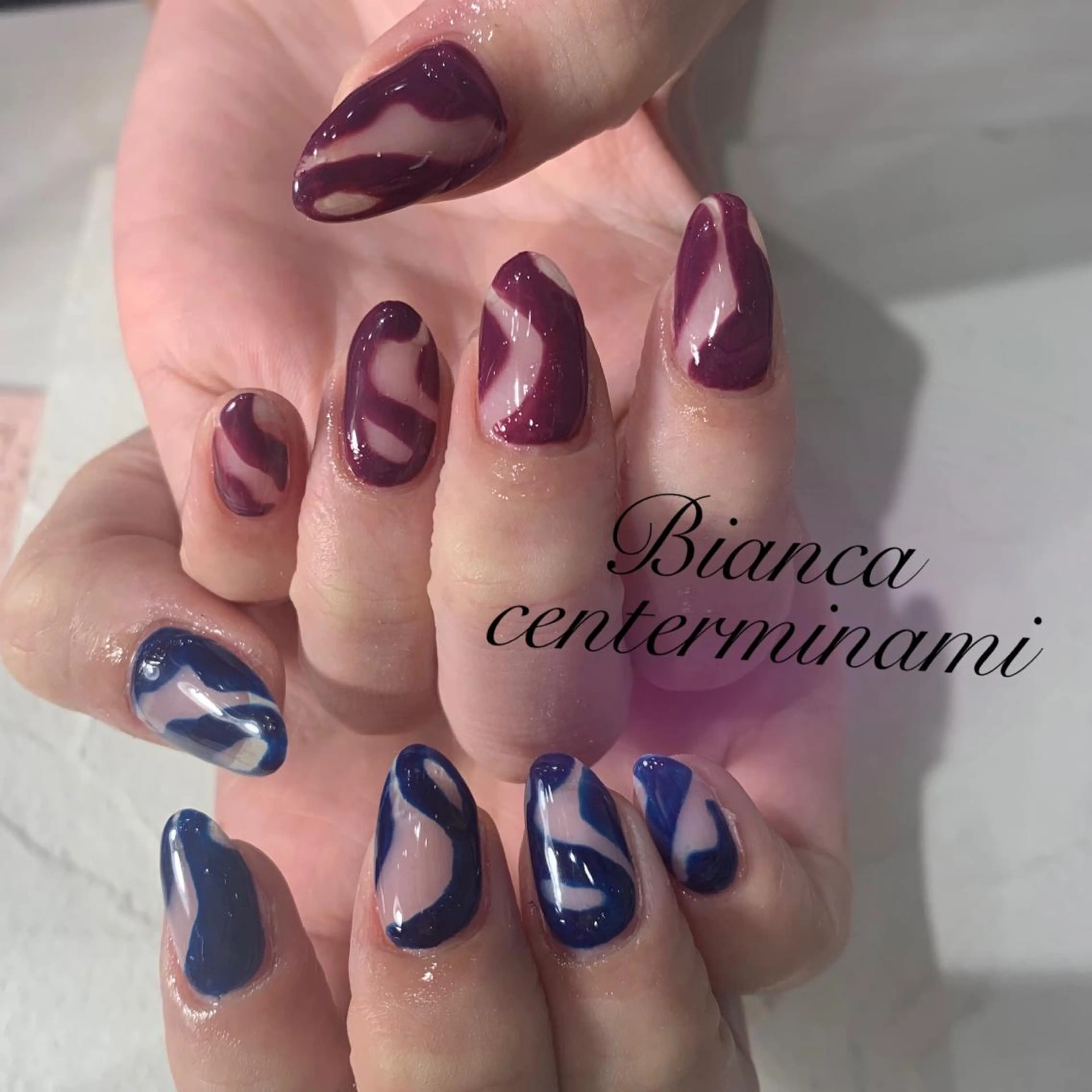 ネイル ニュアンスネイル Bianca KIKUTIHARAのネイルデザイン