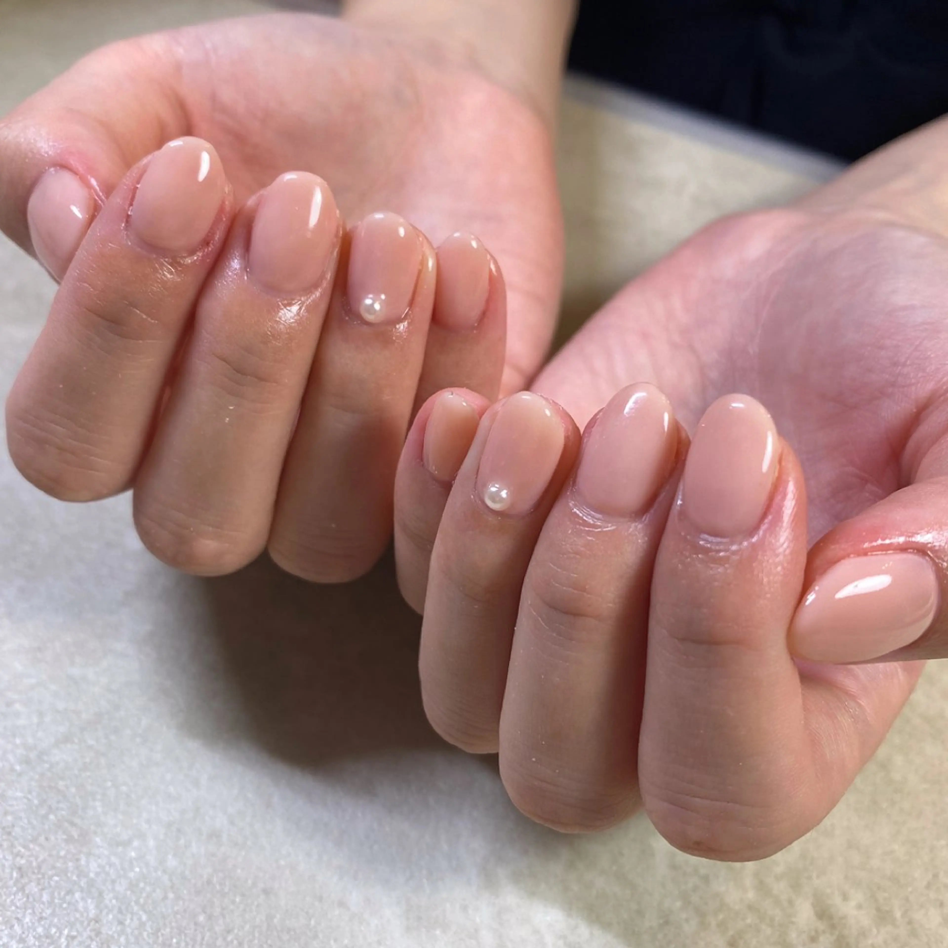 ネイル ワンカラーネイル ハンドネイル Nail  R 🌸Noriのネイルデザイン