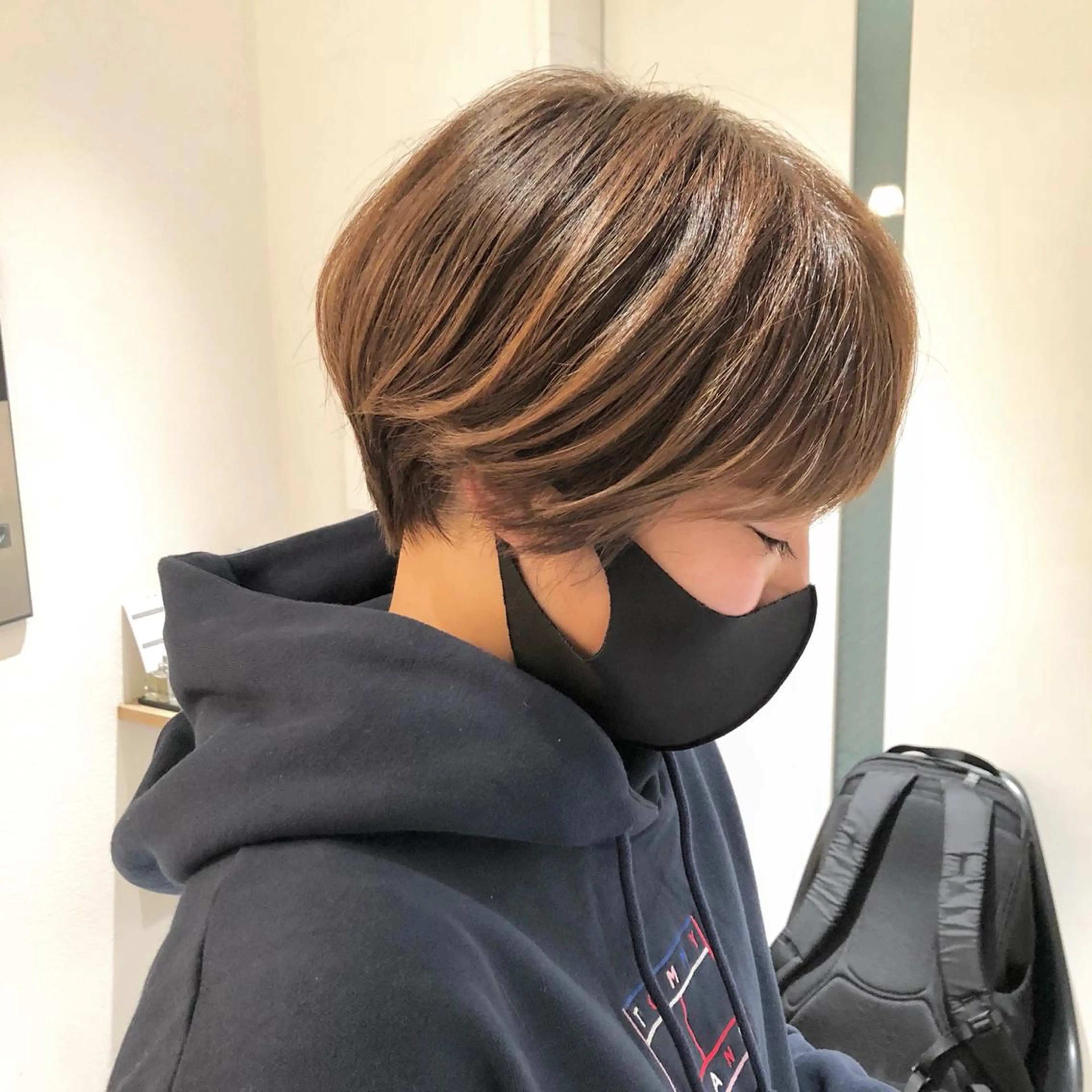 ショート 【ショート、艶髪】 新海龍哉のヘアスタイル